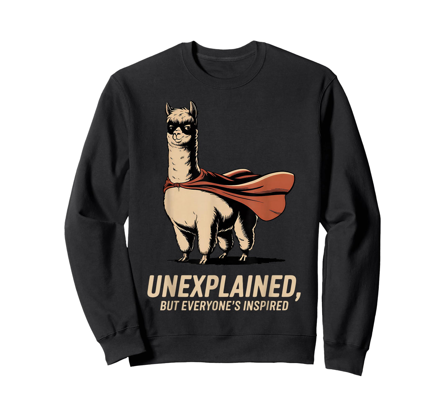 Superhero Llama Alpaca Lover Retro 80s 90s Vintage Men Women T-Shirt