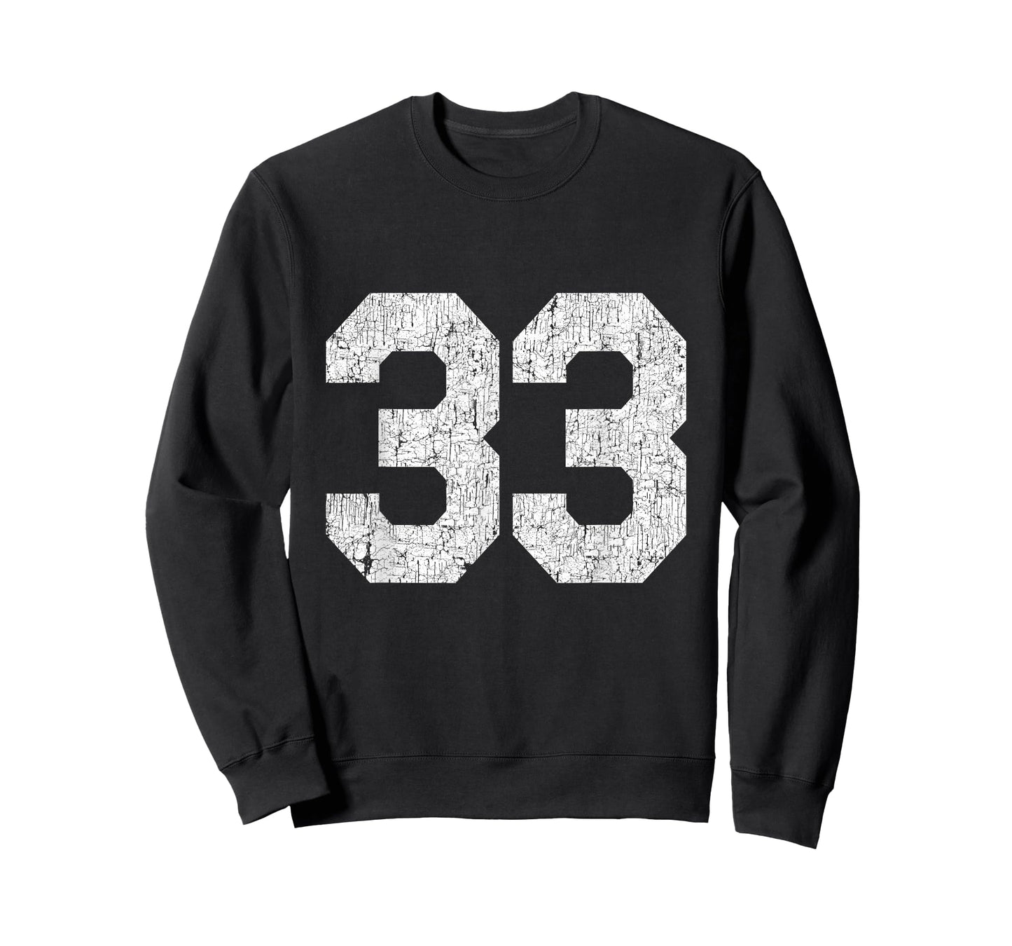 #33 Jersey Uniform Varsity Sports Number, 33rd Birthday T-Shirt