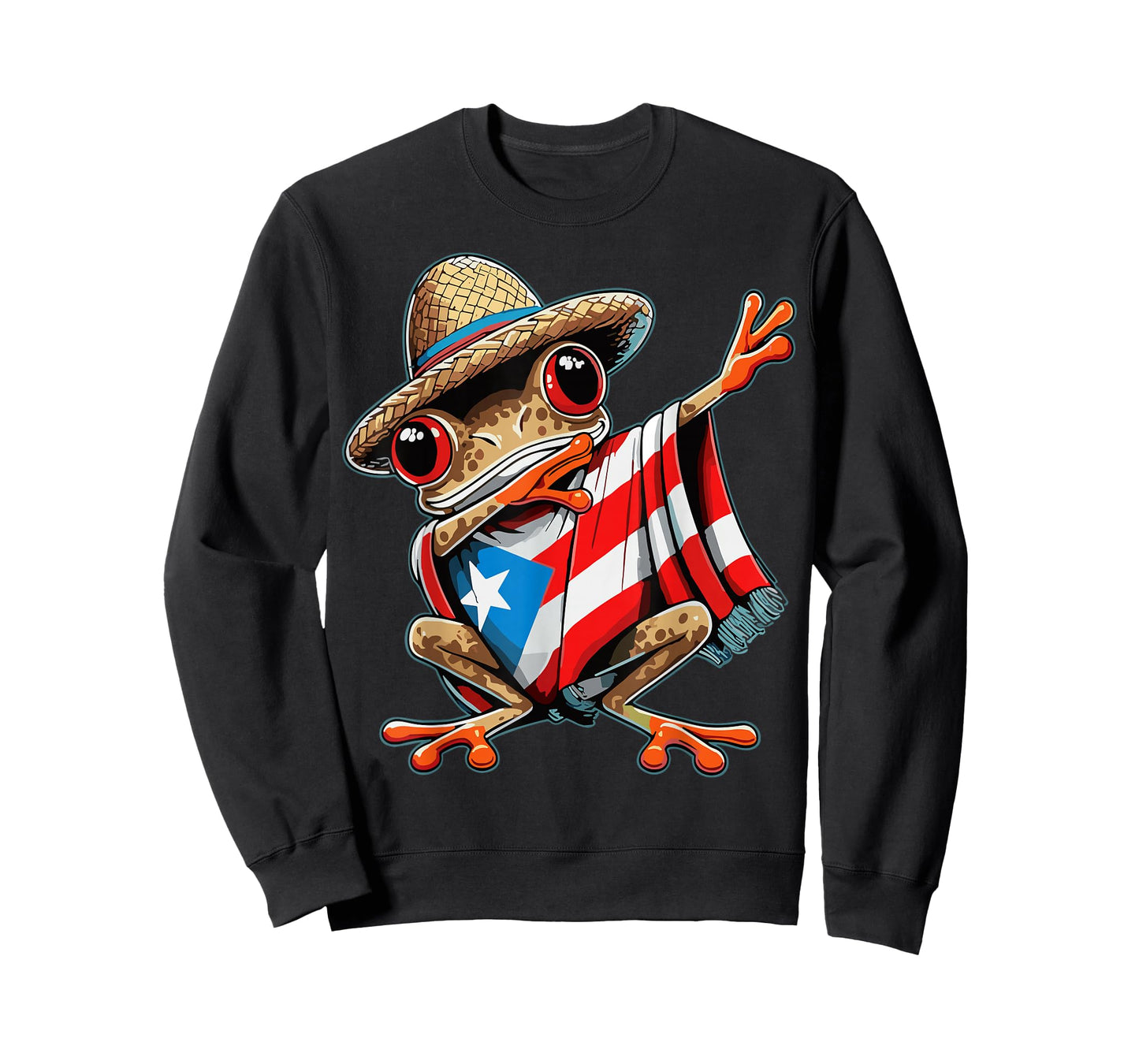 Coqui Frog Dabbing Puerto Rico Taino Boricua T-Shirt