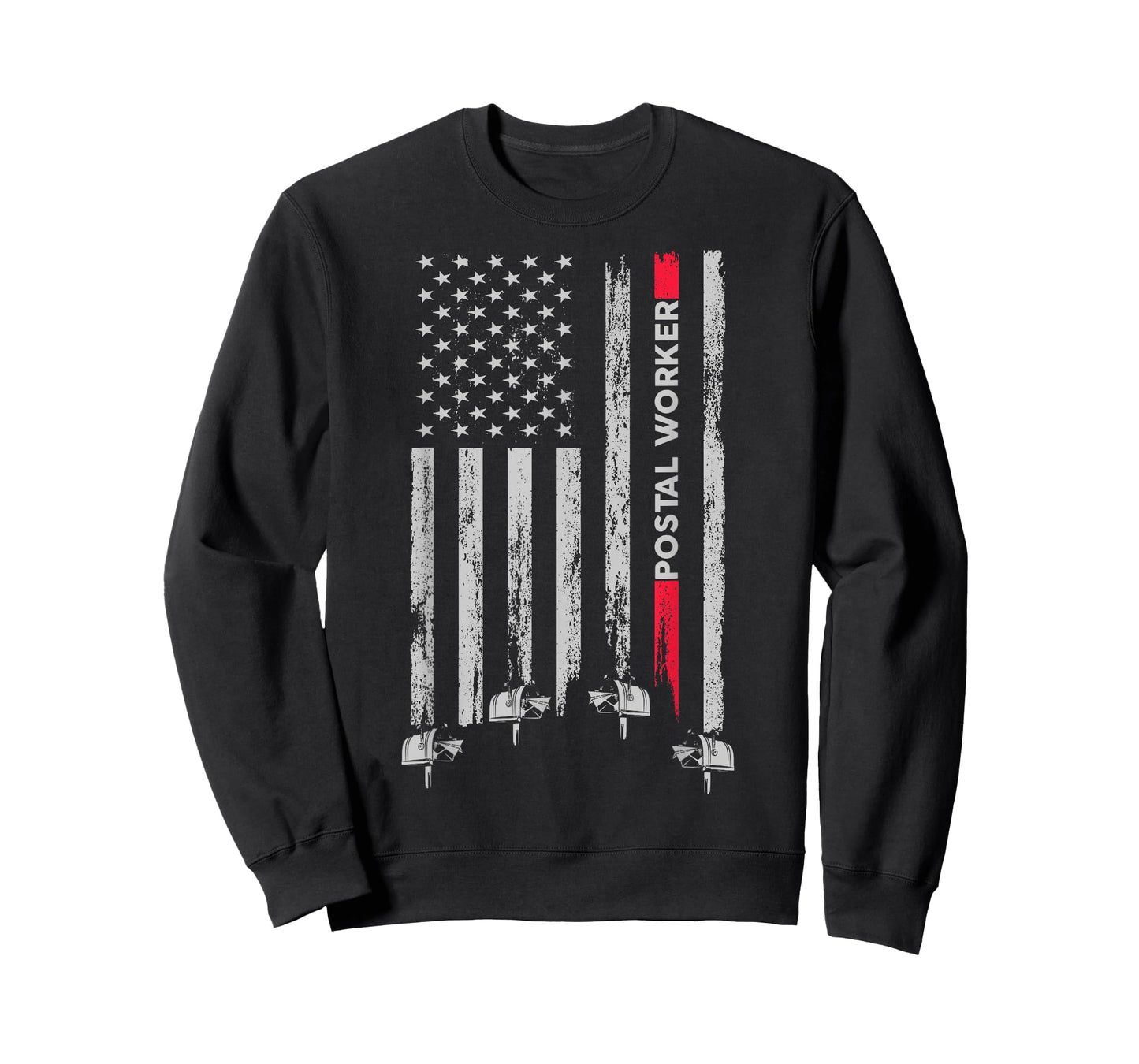 Postal Worker Vintage USA American Flag US Postal T-Shirt