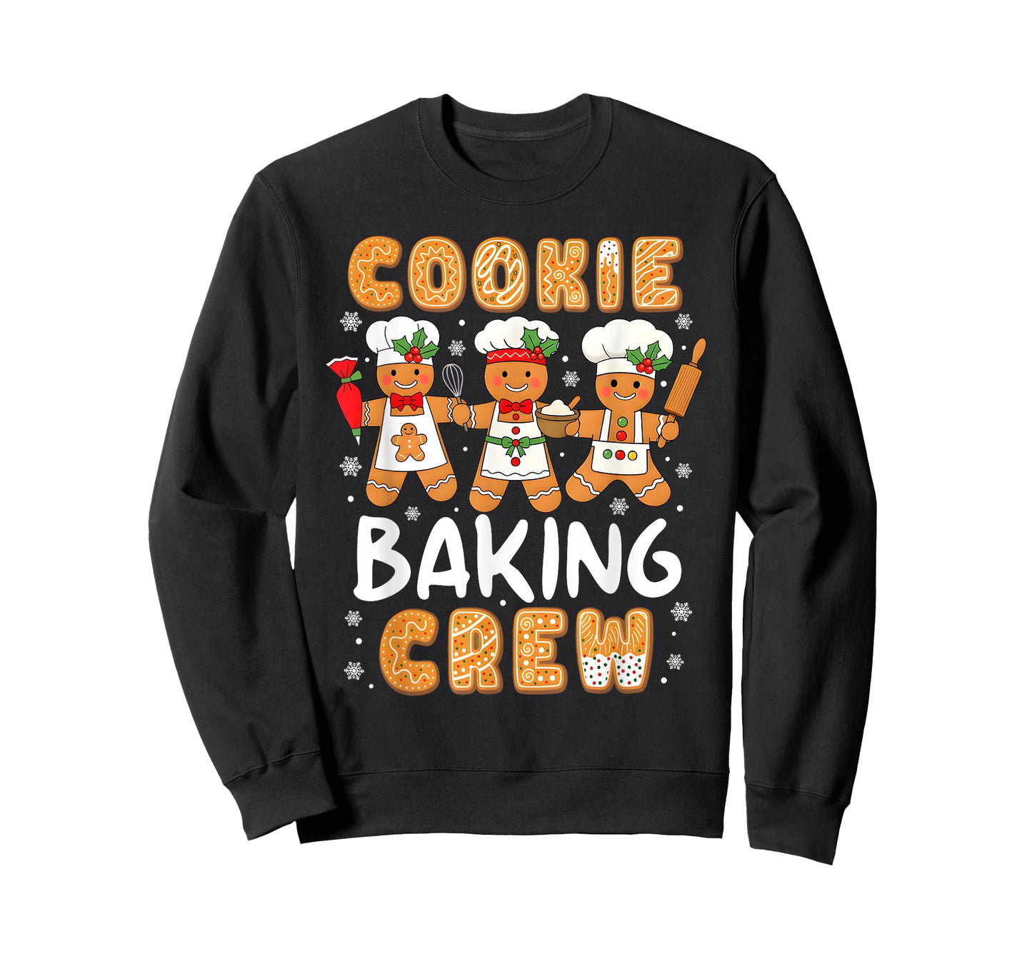 Christmas Cookie Baking Crew Family Baking Team Funny Cookie T-Shirt