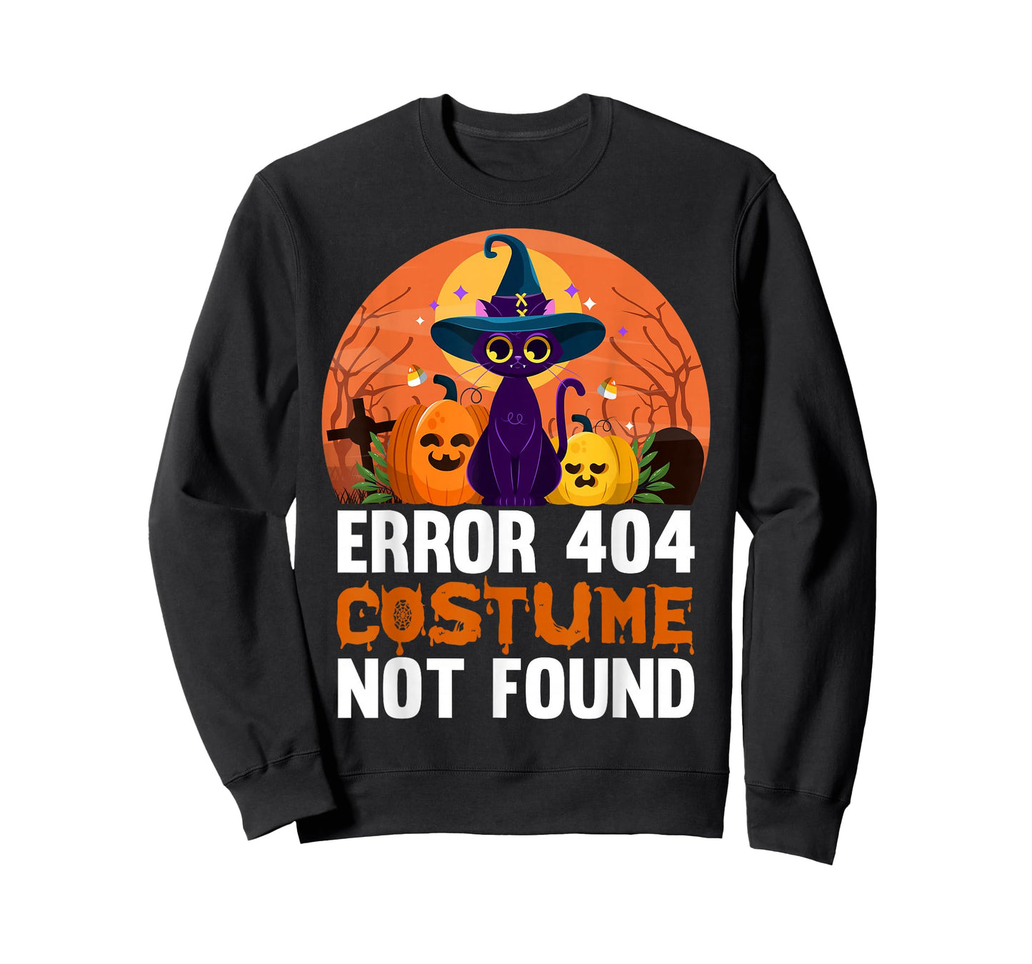 Error 404 Costume Not Found Halloween T-Shirt