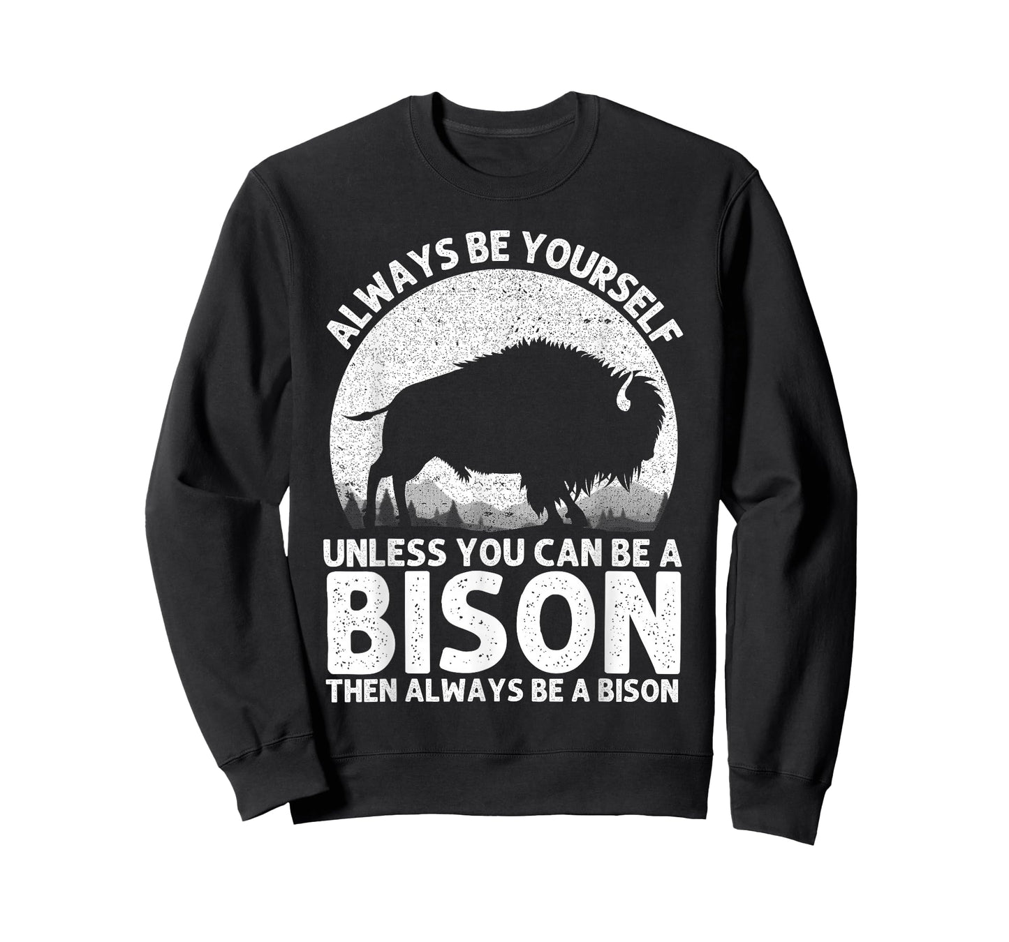 Cool Bison Design For Men Women Buffalo Animal Lovers Bison T-Shirt