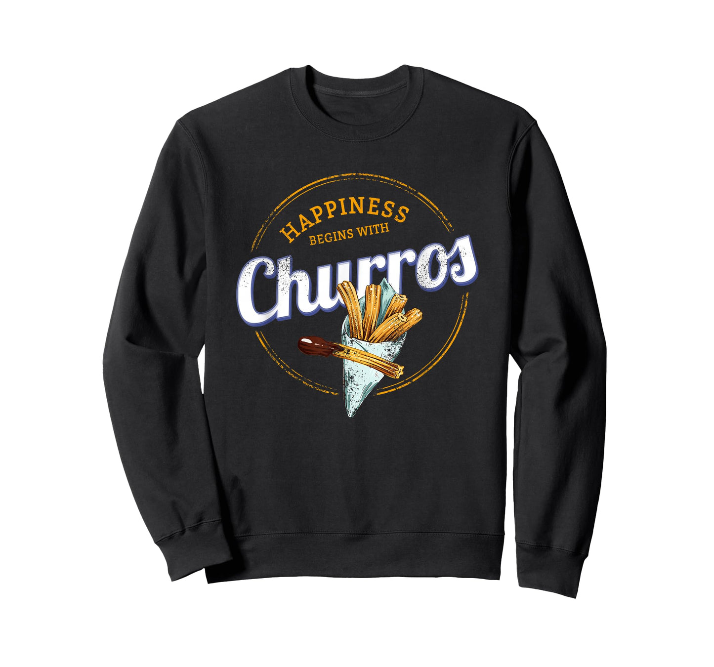 Churros Snack Vintage Dessert Retro Street Food Souvenir T-Shirt