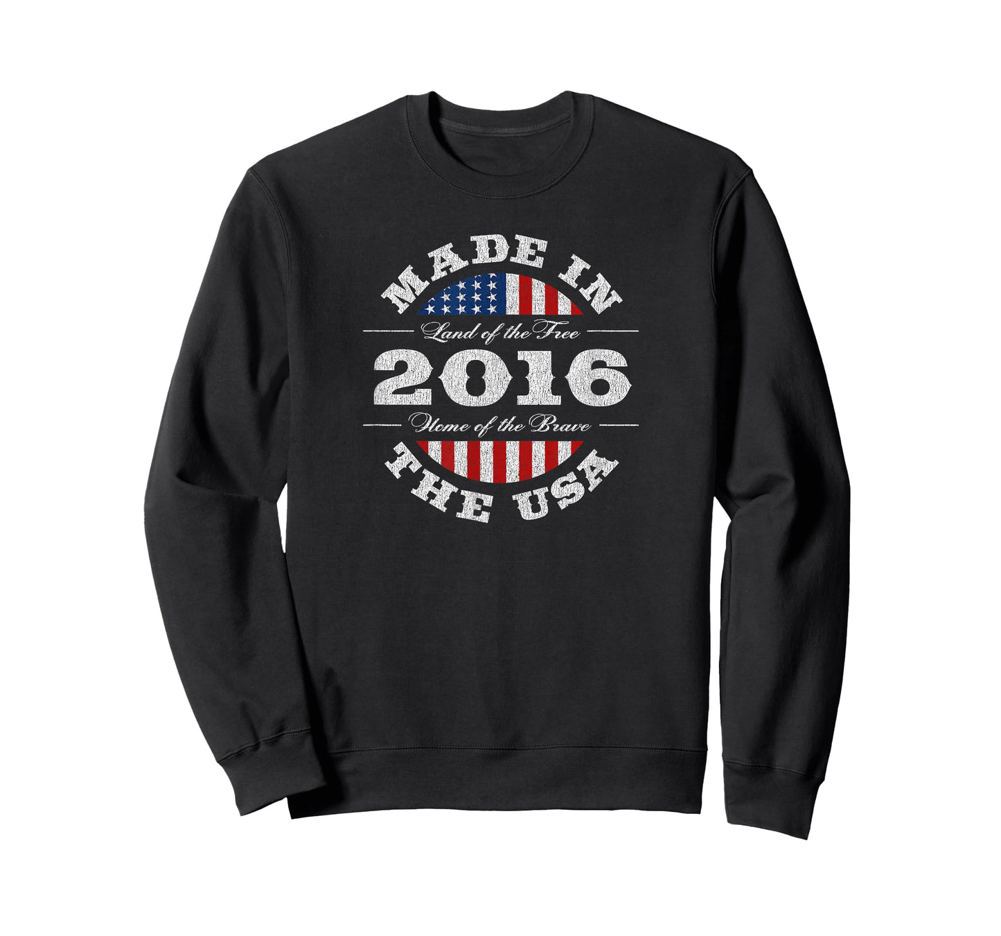 9 Year Old Patriotic American USA Flag 2016 9th Birthday T-Shirt