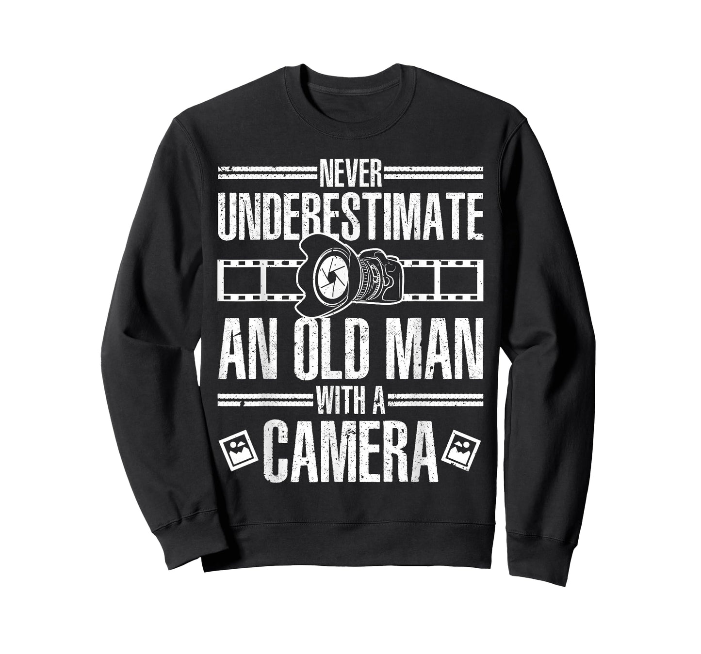 Cool Photography For Men Grandpa Photographer Camera Lover T-Shirt