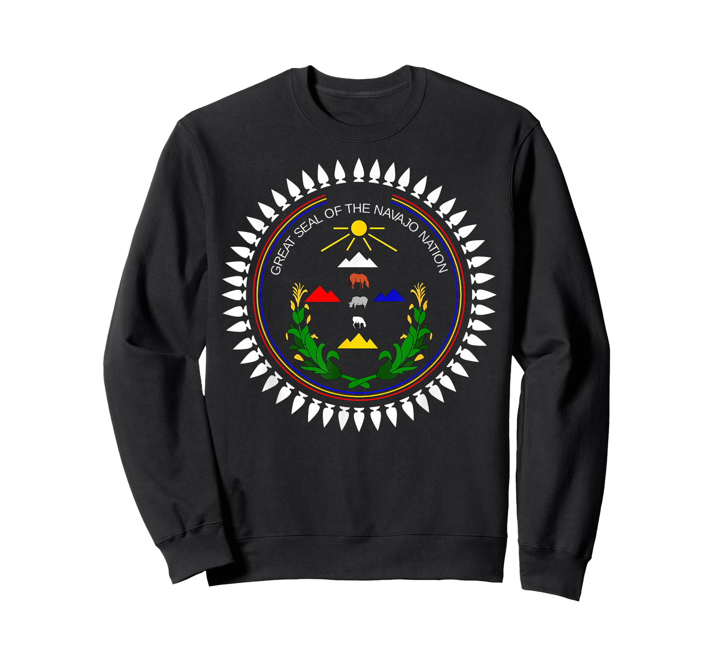 Navajo Flag: Native American Mens Womens Kids T-Shirt