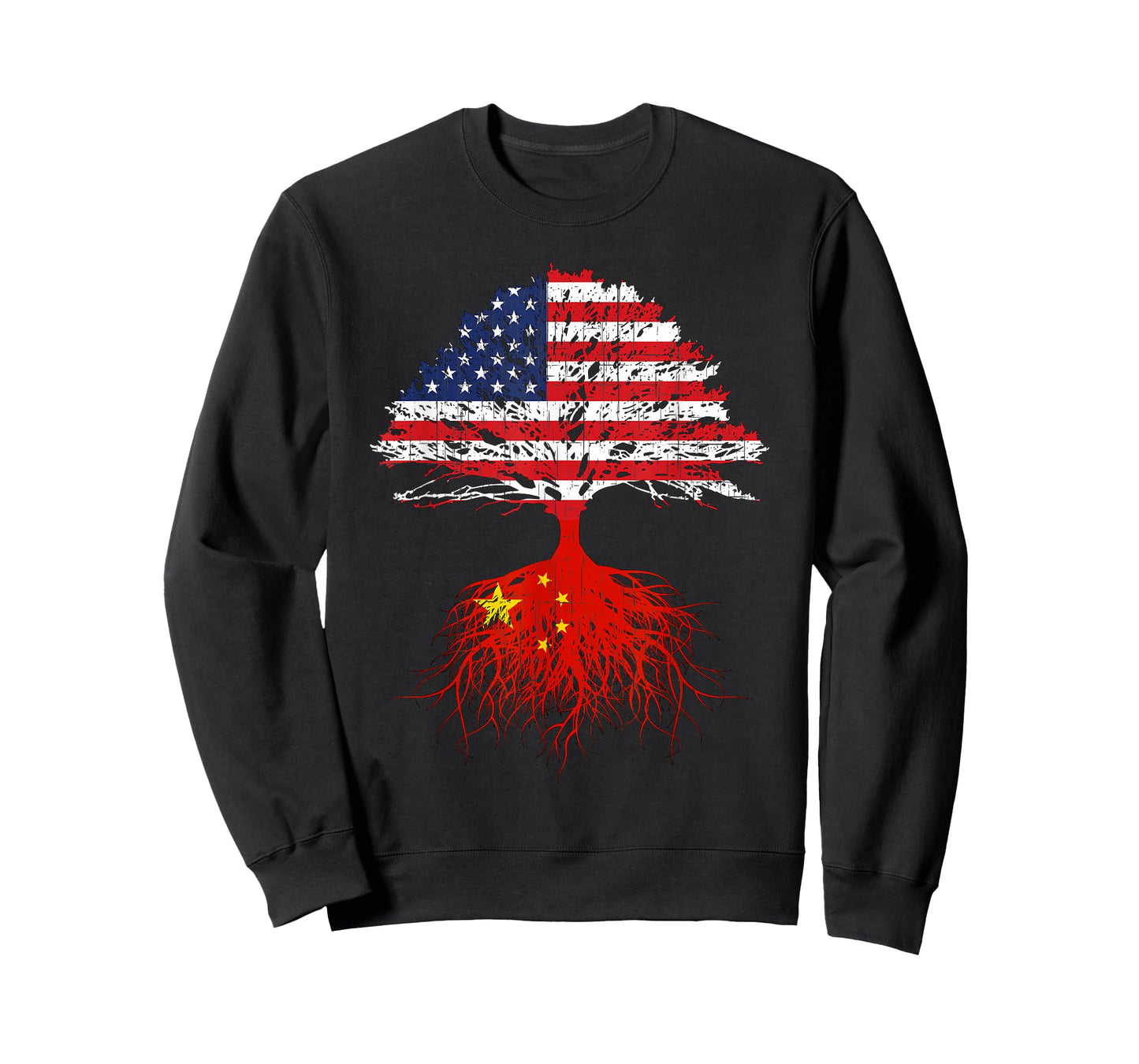Chinese Roots American China Flag Immigrant Citizenship Gift T-Shirt