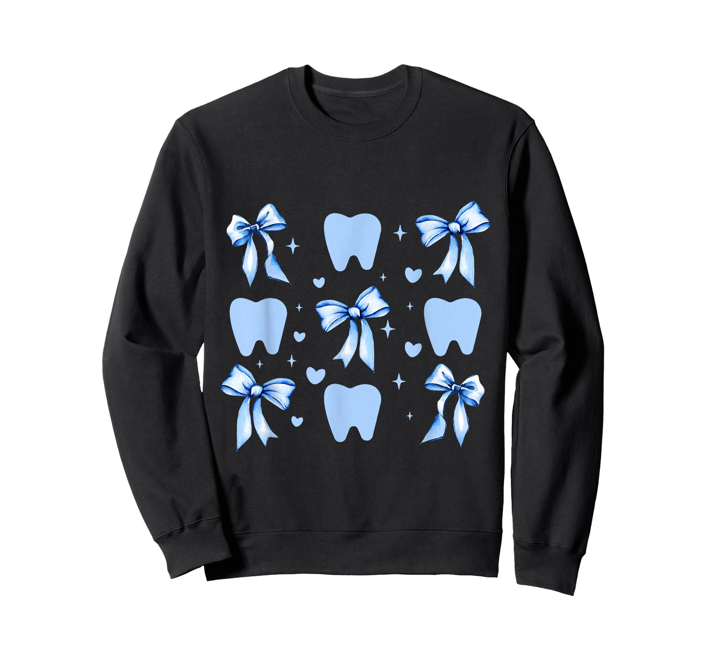 Cute Tooth Dental Assistant Coquette Bow Hygiene Oral RDH T-Shirt
