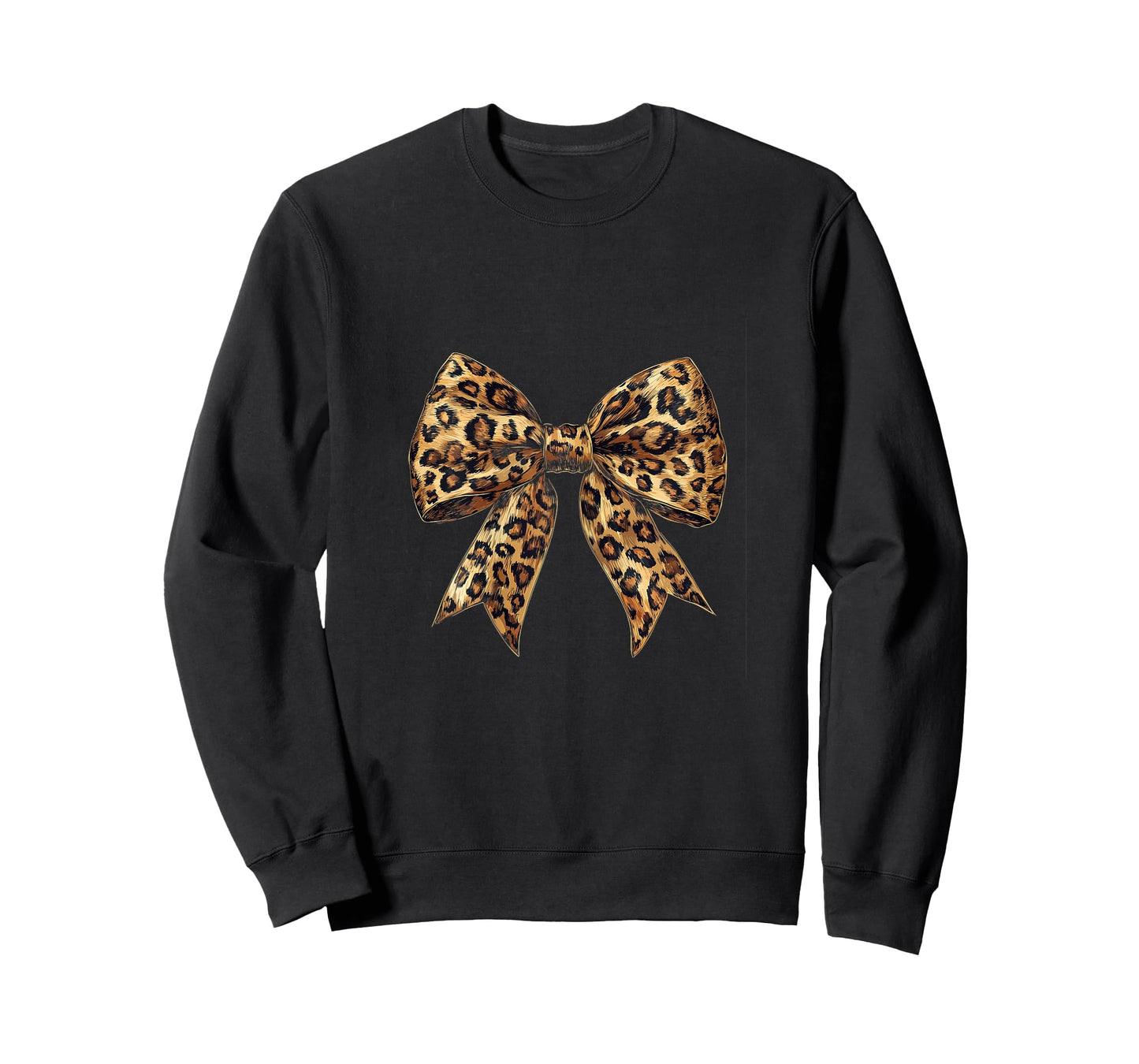 Coquette Bow Leopard Print Animal Print T-Shirt