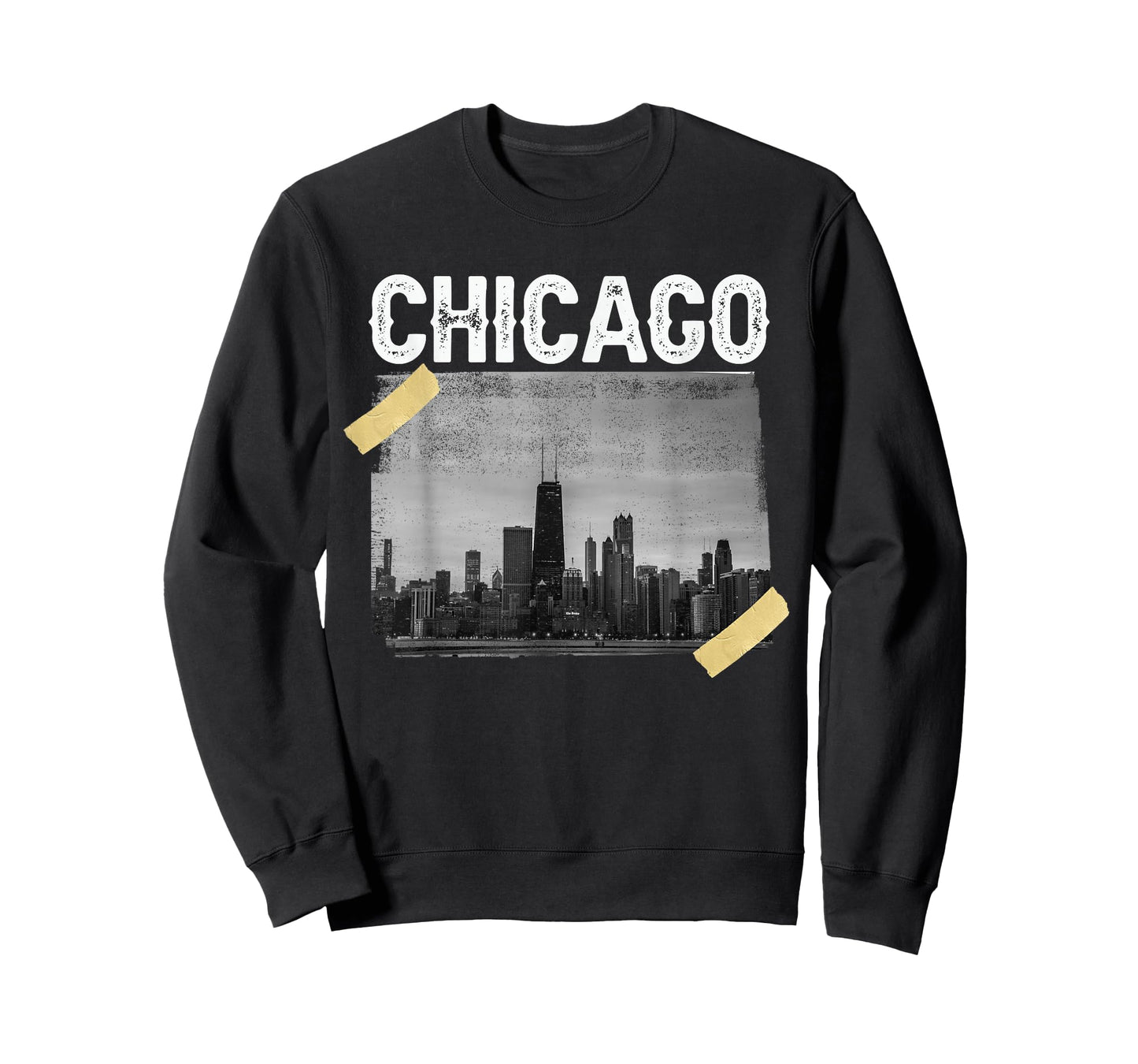 Illinois Chicago Skyline Chi Town T-Shirt