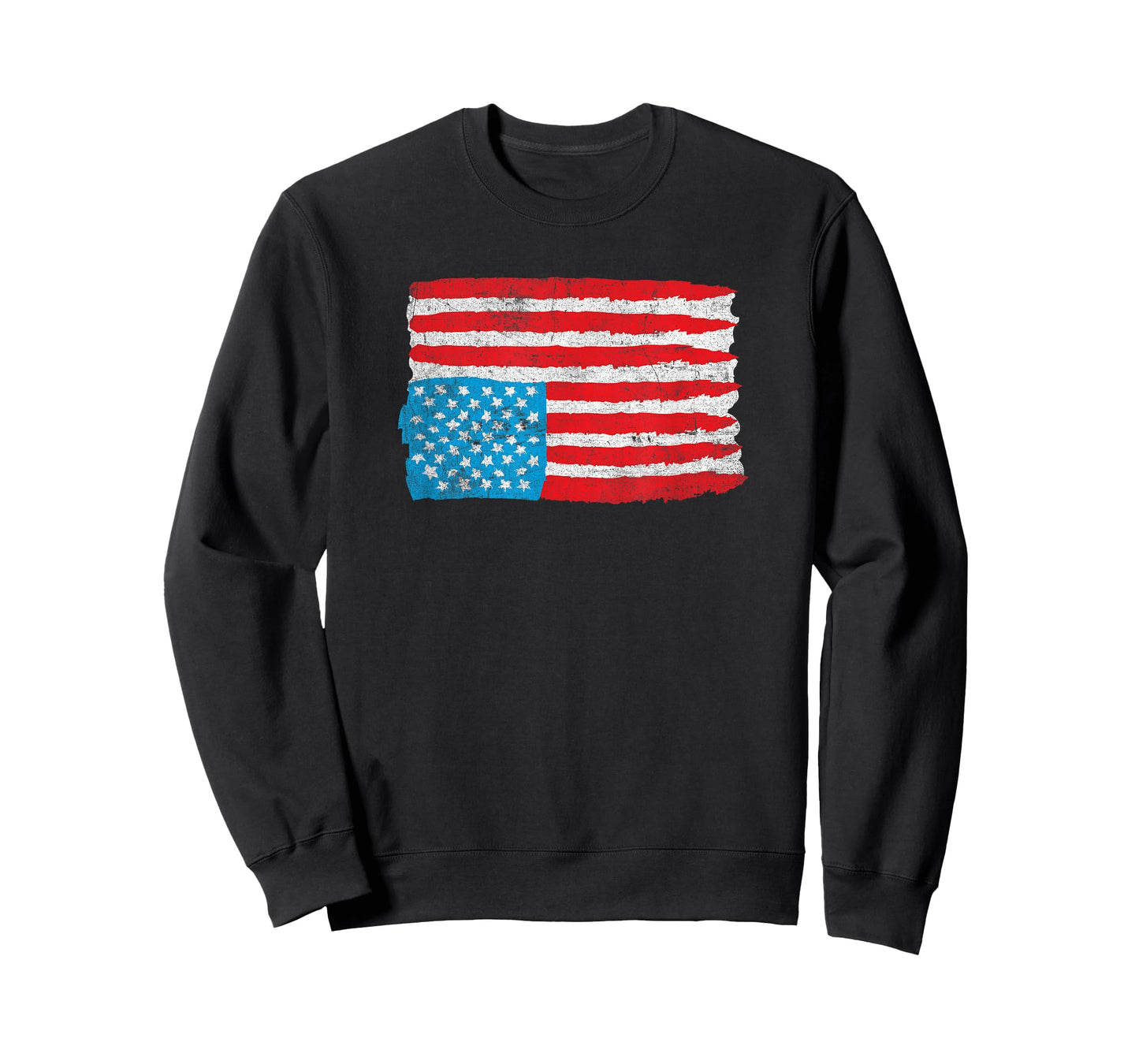 Resist Distressed Upside Down American Flag USA T-Shirt