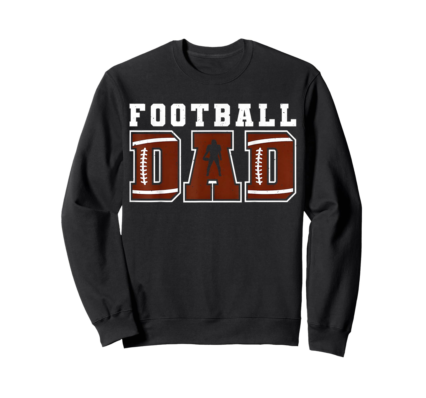Dad American Football Happy Birthday Family Matching Retro T-Shirt