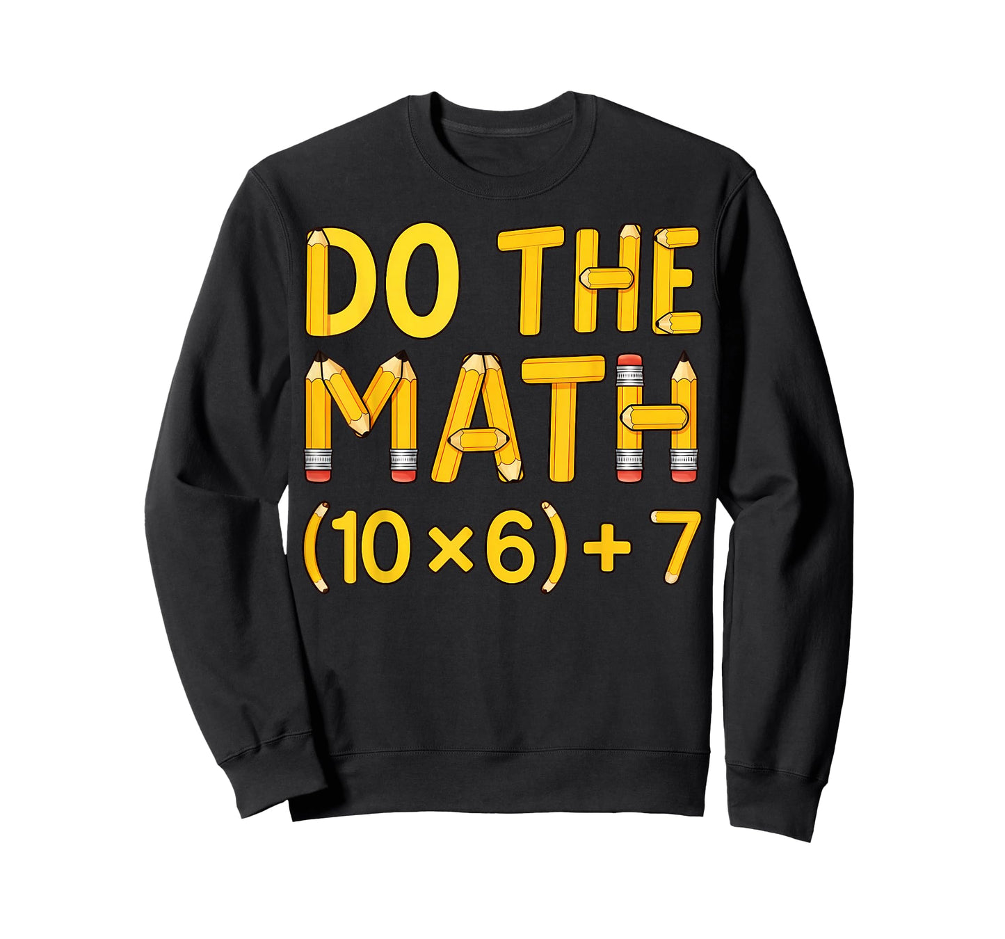 Do The Math 67 Pencil Funny Math Teacher Six Seven Meme Kids T-Shirt