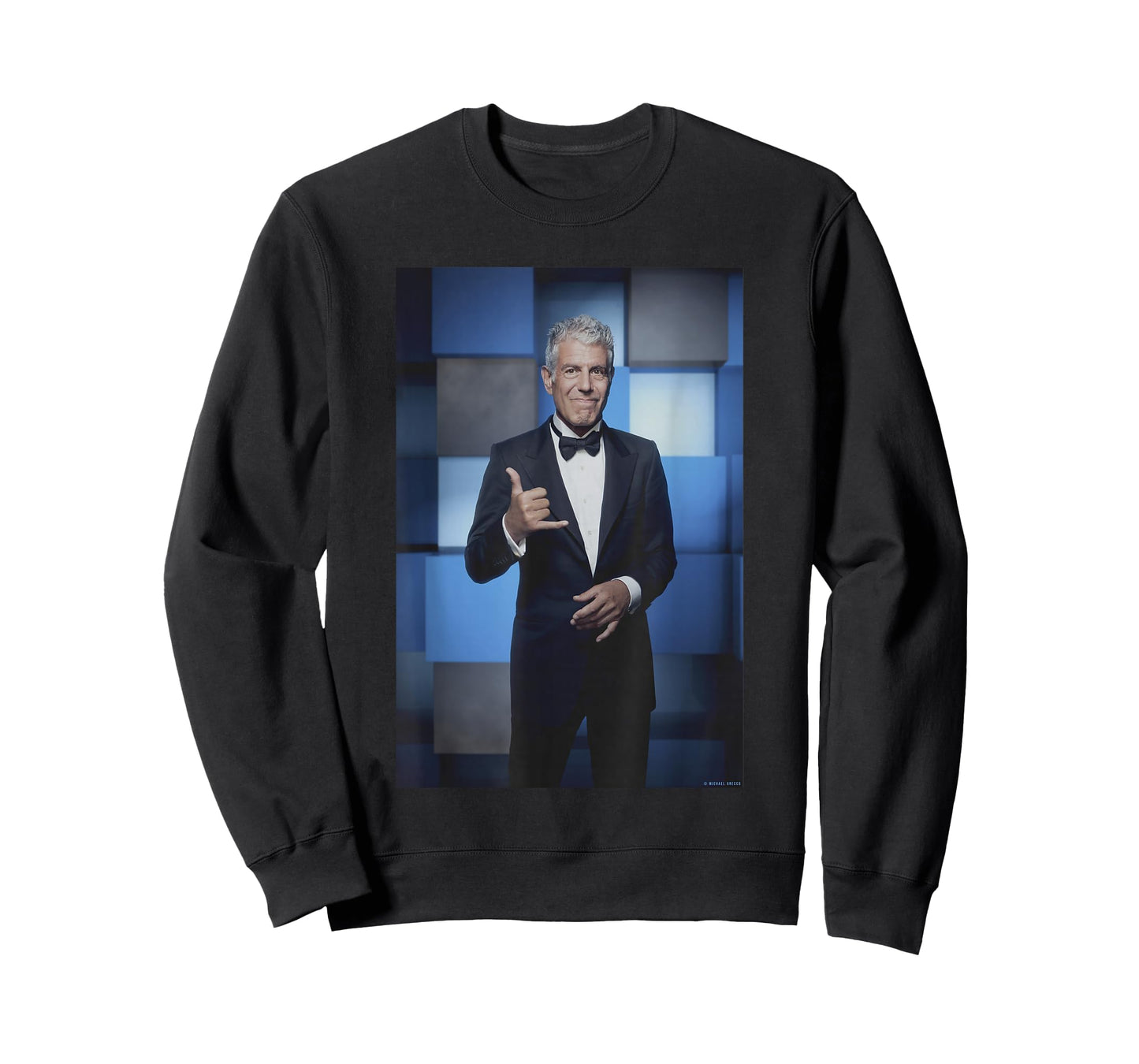Anthony Bourdain Chef At The Emmys By Michael Grecco T-Shirt