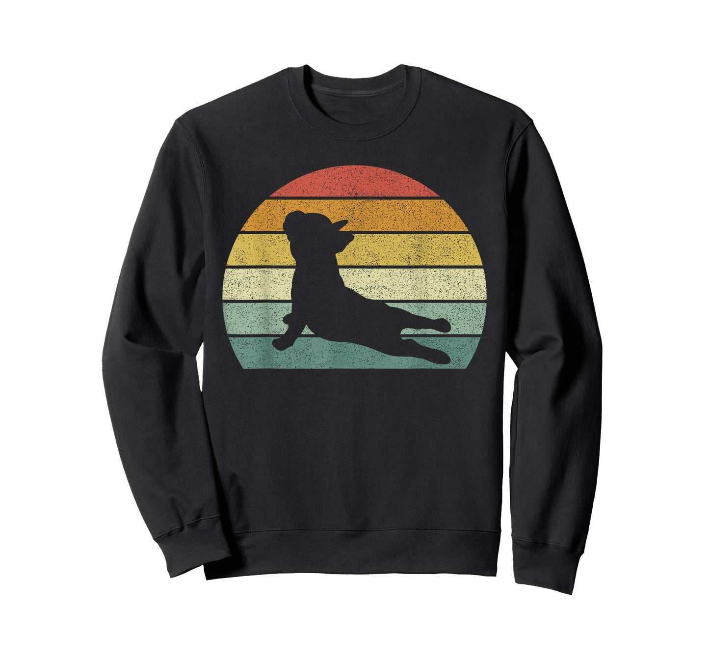 Vintage Retro French Bulldog Shirt Yoga Funny French Bulldog T-Shirt