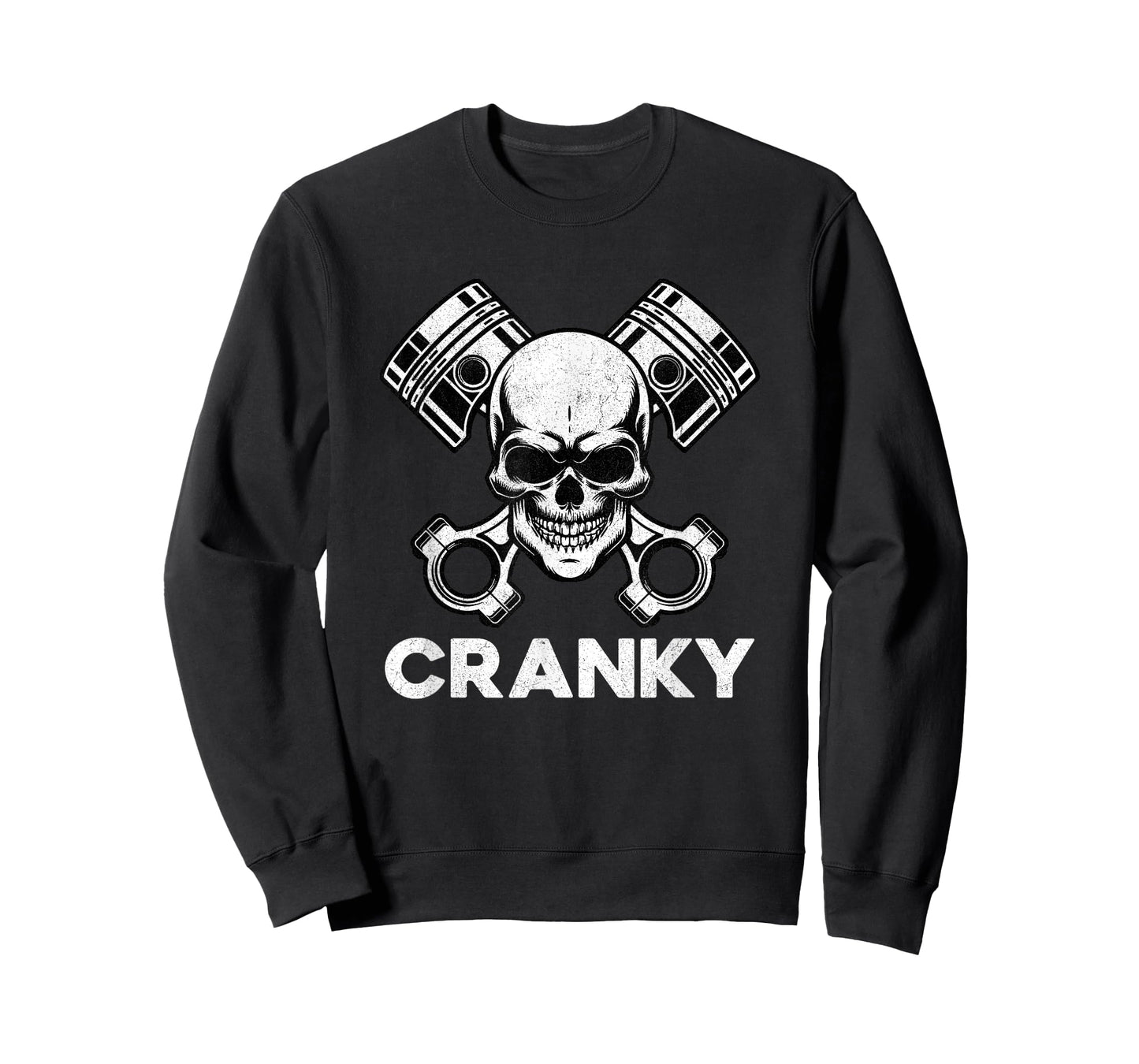 Cranky Car V8 Engine Crankshaft Cars Lover, Mechanic T-Shirt