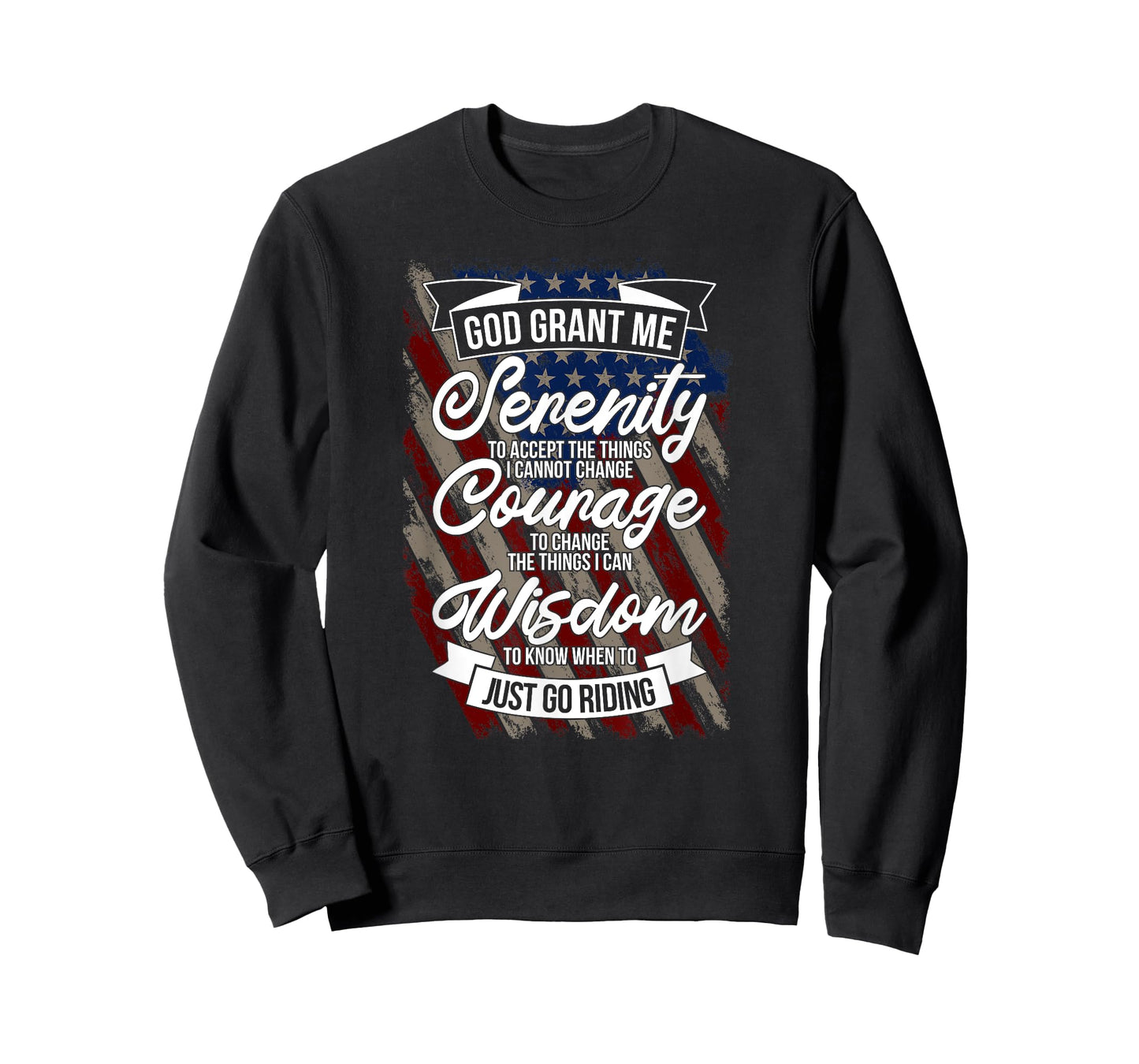 Biker's Prayer Christian American Riding Motorcycles T-Shirt
