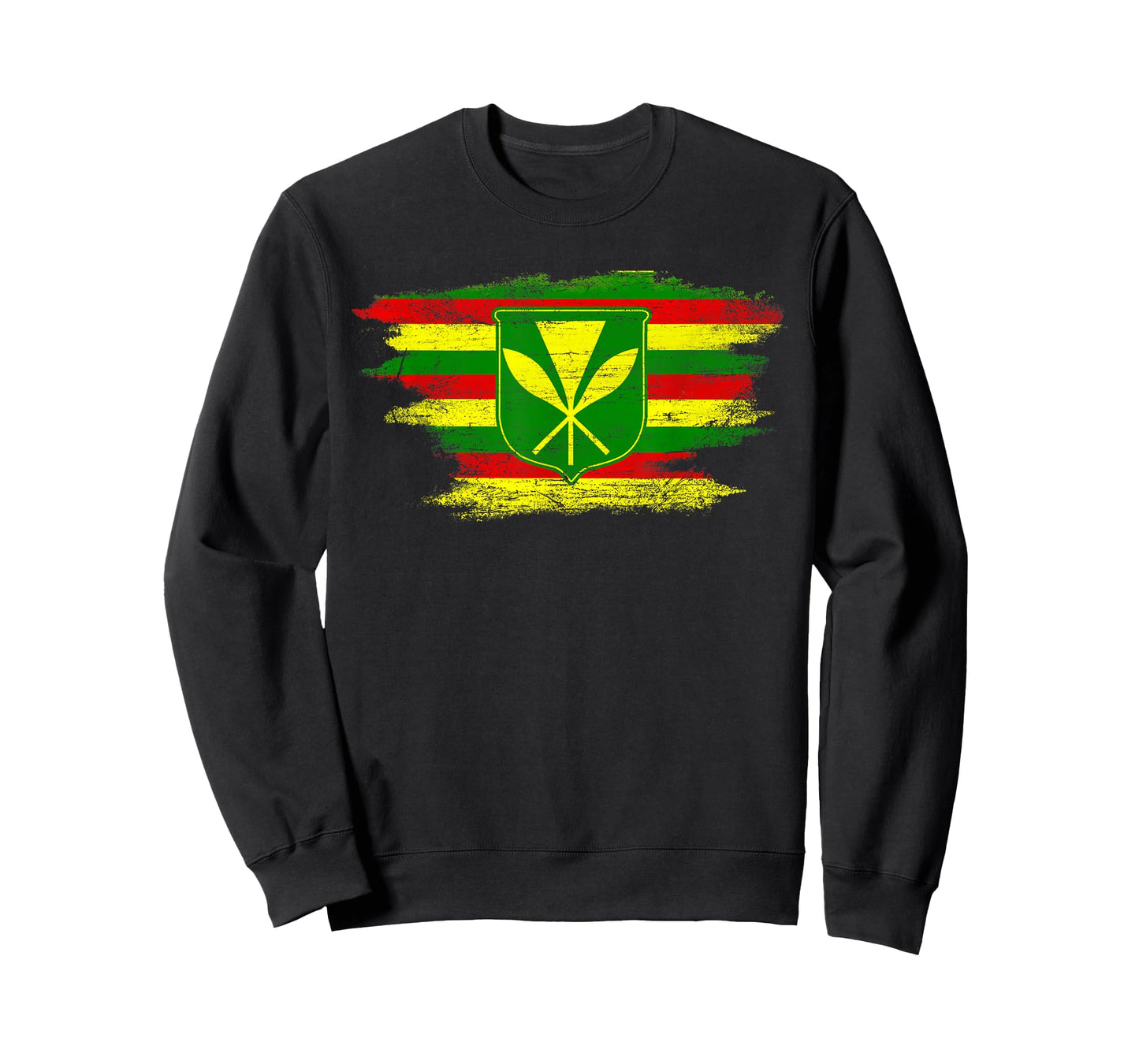 Kanaka Maoli Hawaiian Flag Pride Distressed Sovereign Gifts T-Shirt