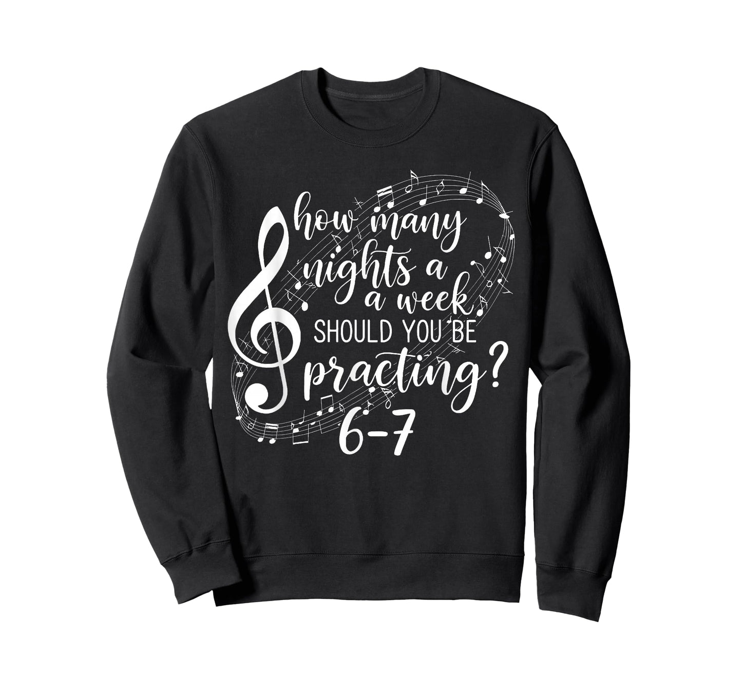 Six Seven Slang Music Teacher 6 7 Funny Number 67 Meme T-Shirt