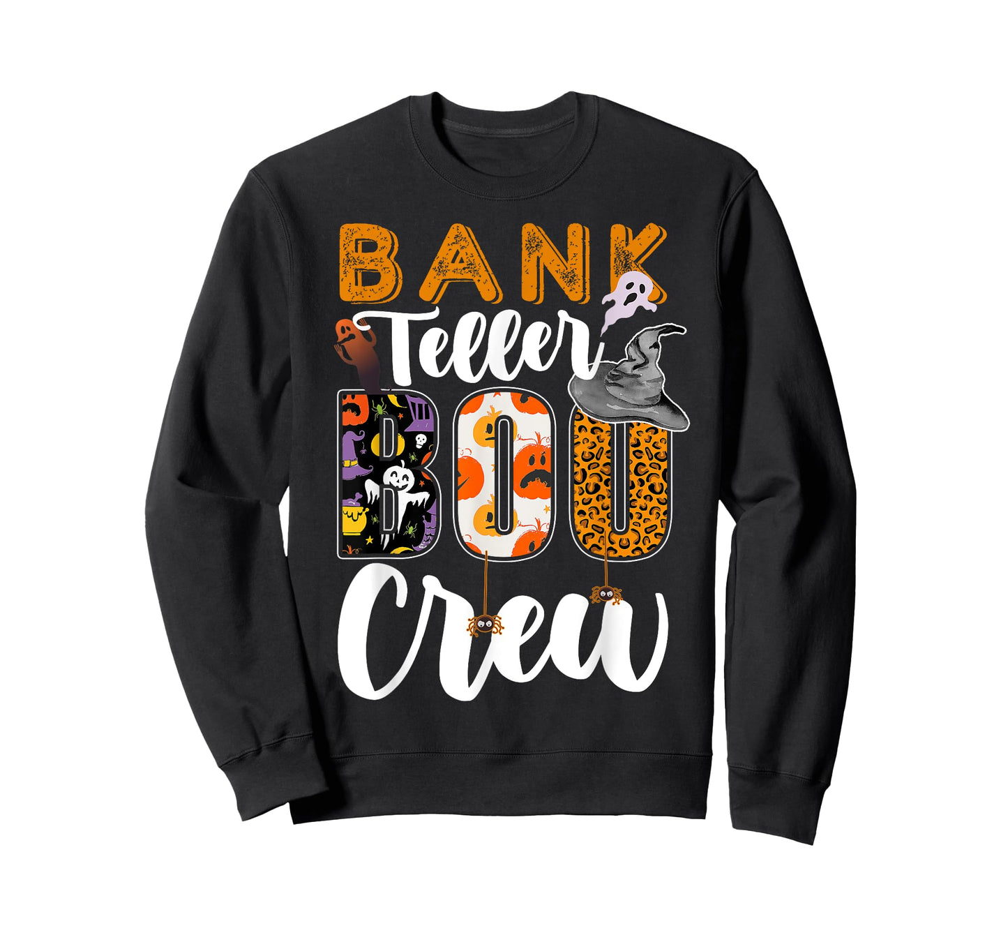 Bank Teller Boo Crew Halloween Matching Banker T-Shirt