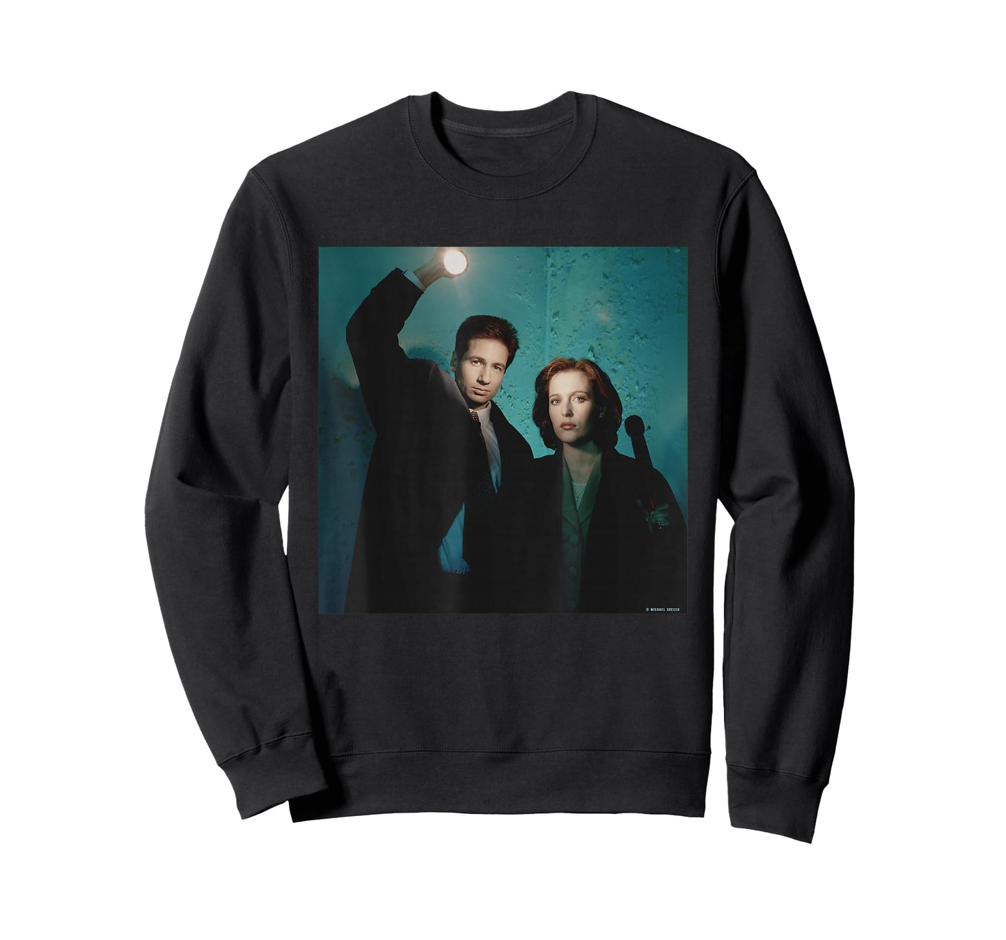 The X-Files David Duchovny Gillian Anderson Michael Grecco T-Shirt