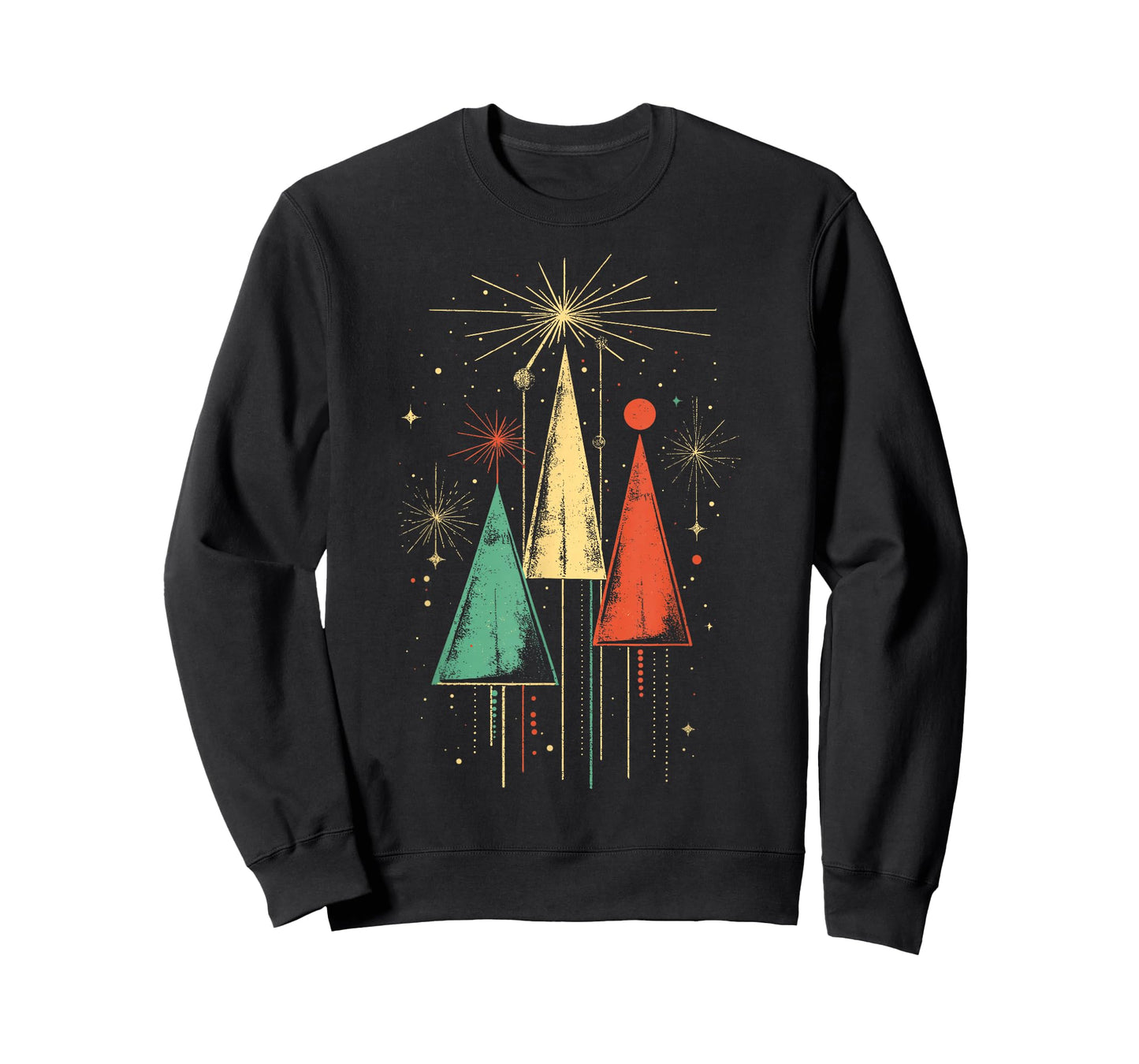 Mid-Century Modern Christmas T-Shirt