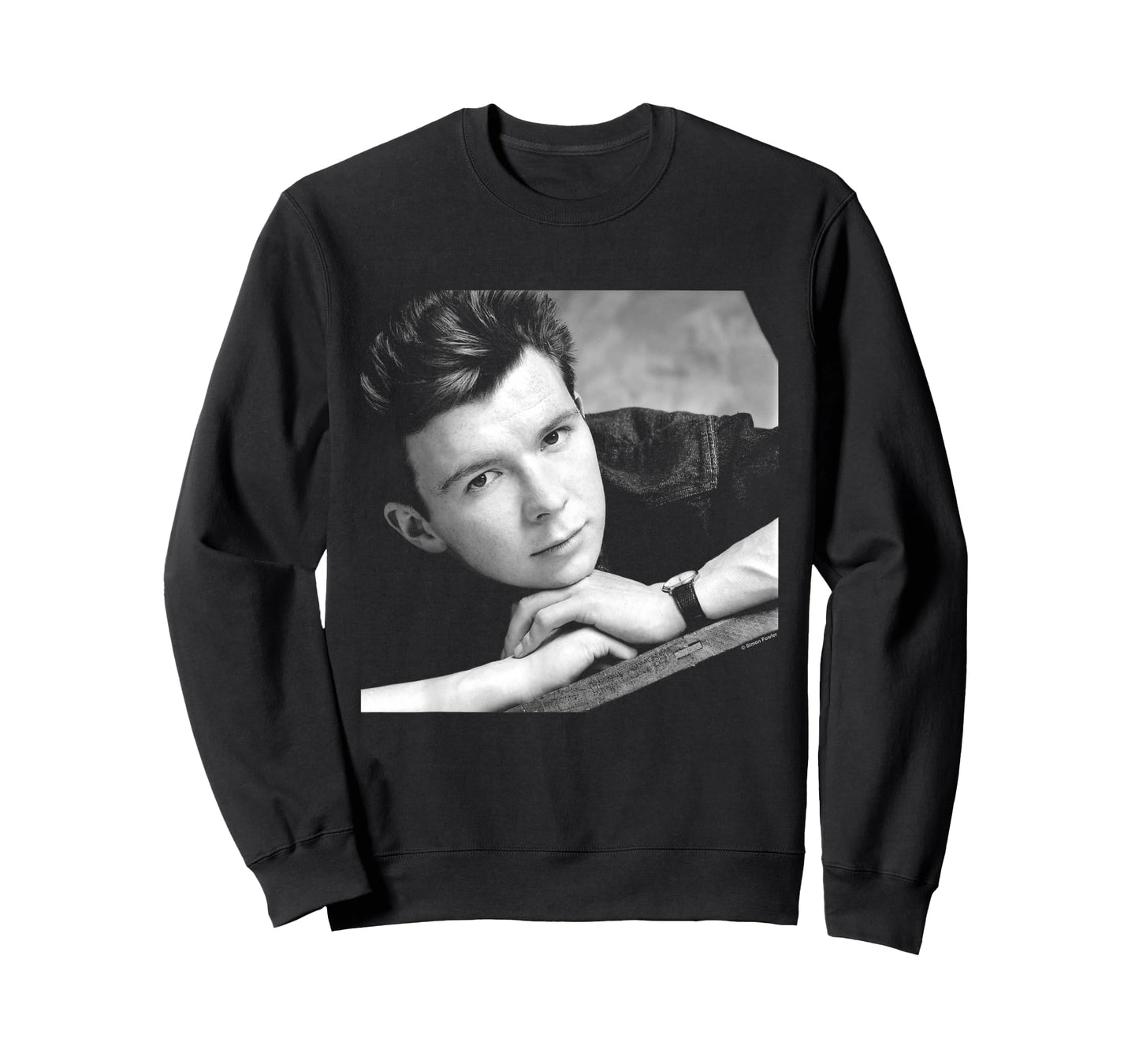 Rick Astley Never Gonna Give You Up Pop Star by Simon Fowler T-Shirt