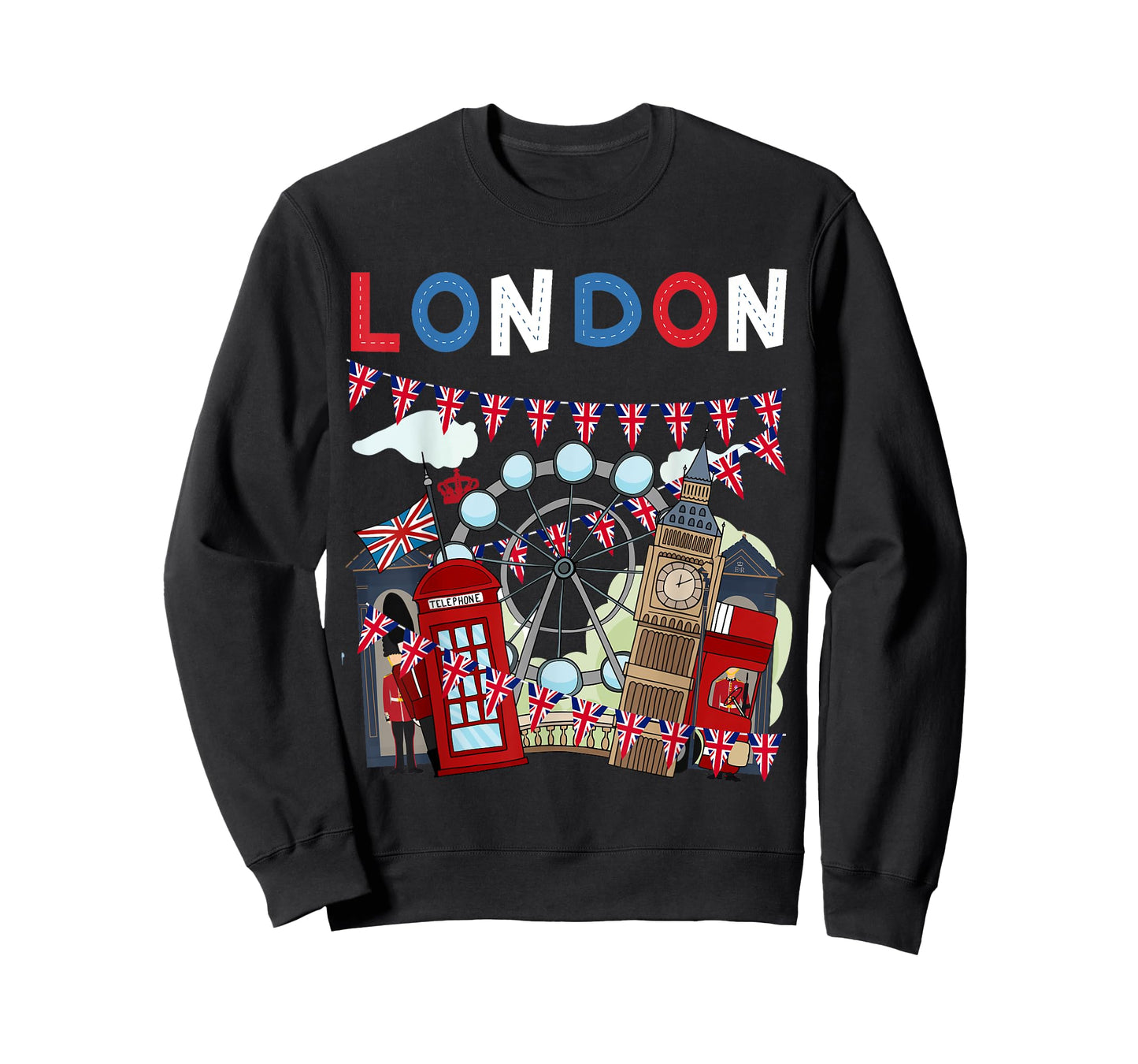 London Souvenirs Idea For Kids & British Memorabilia London T-Shirt