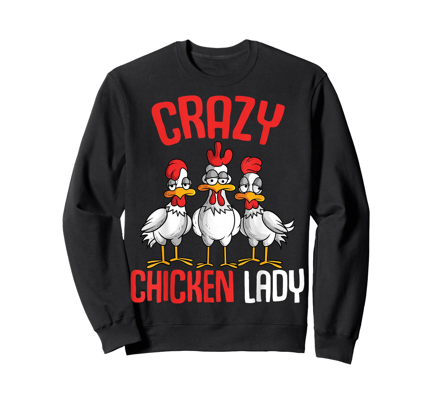 Crazy Chicken Lady Women T-Shirt
