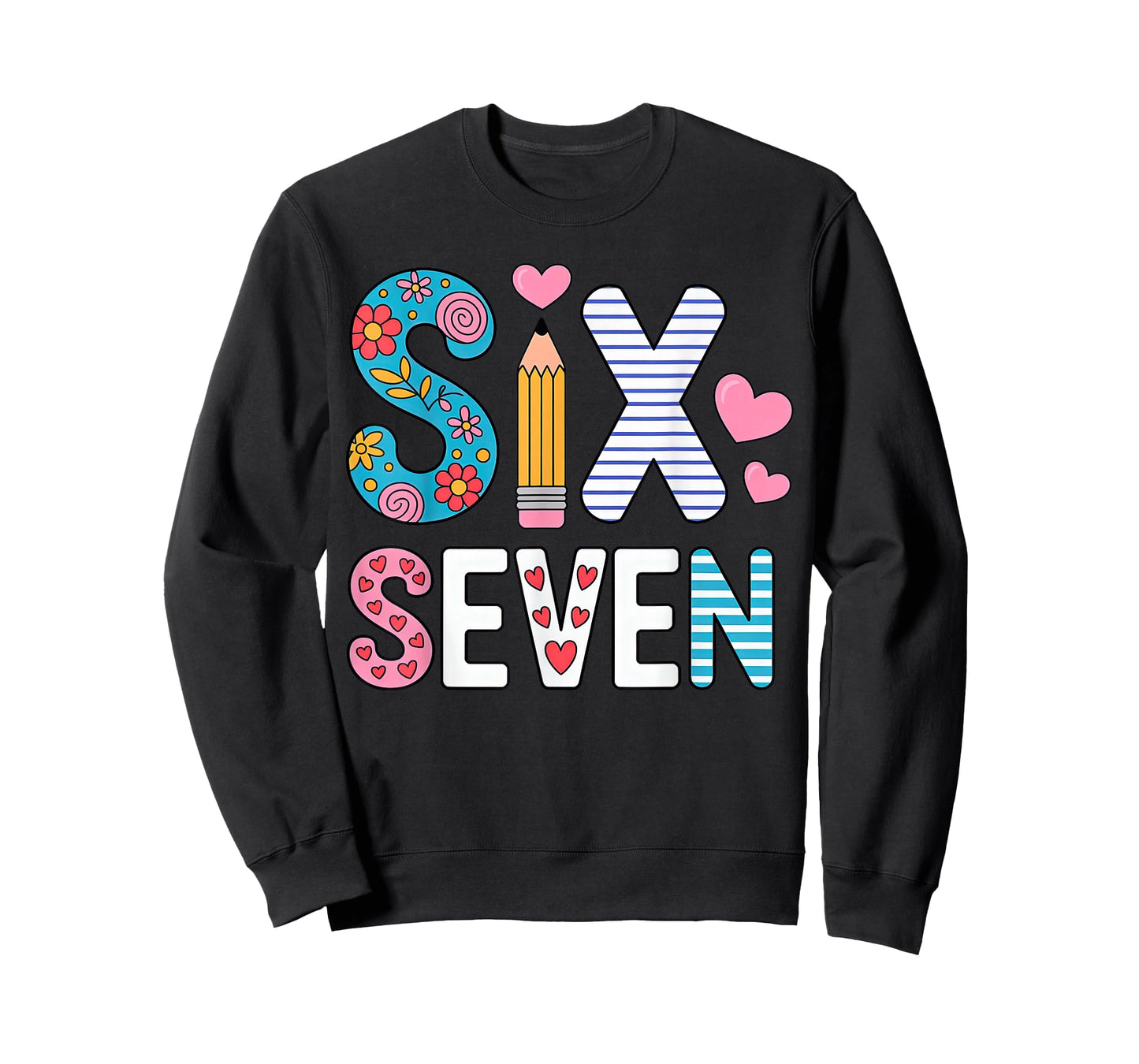 Six Seven 6 7 Meme Teacher T-Shirt