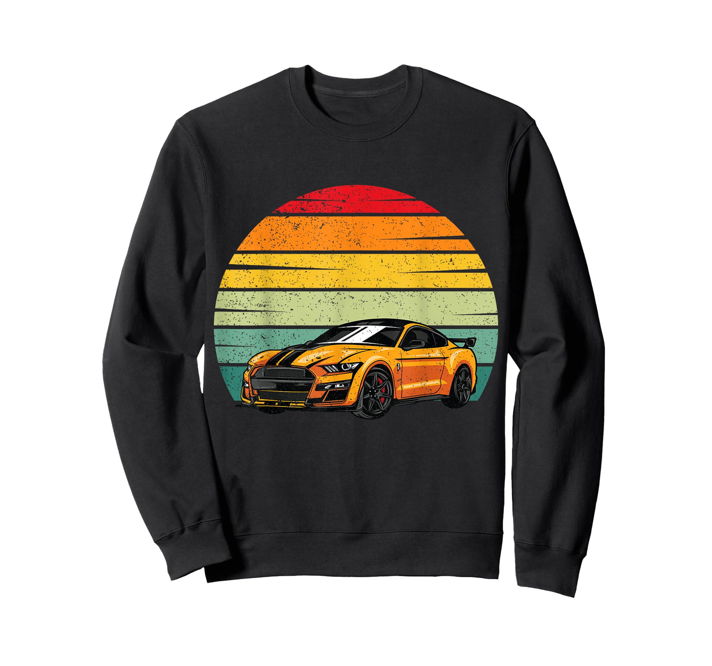 Classic Sport Car Golden Car Lover Gift Mechanic Driver Race T-Shirt