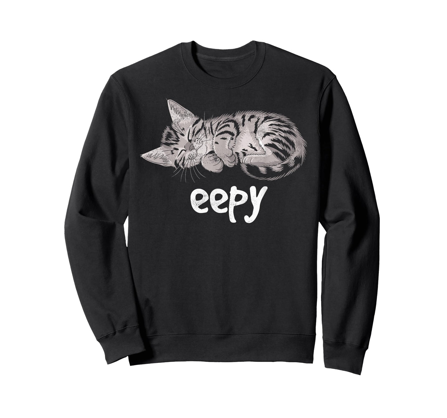 Napping eepy Cat Sleepy Meme Funny Cats Lover Cute Kitty T-Shirt