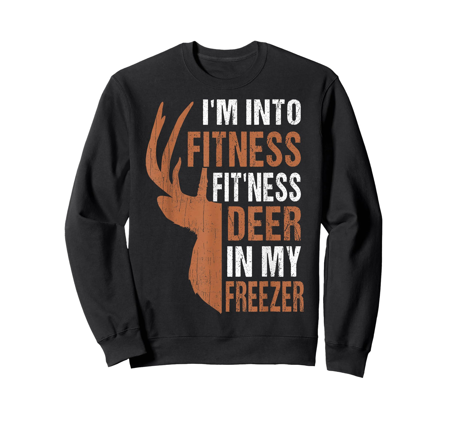 Funny Deer Hunting Dad Fitness Deer Freezer Gag Hunter Gift T-Shirt