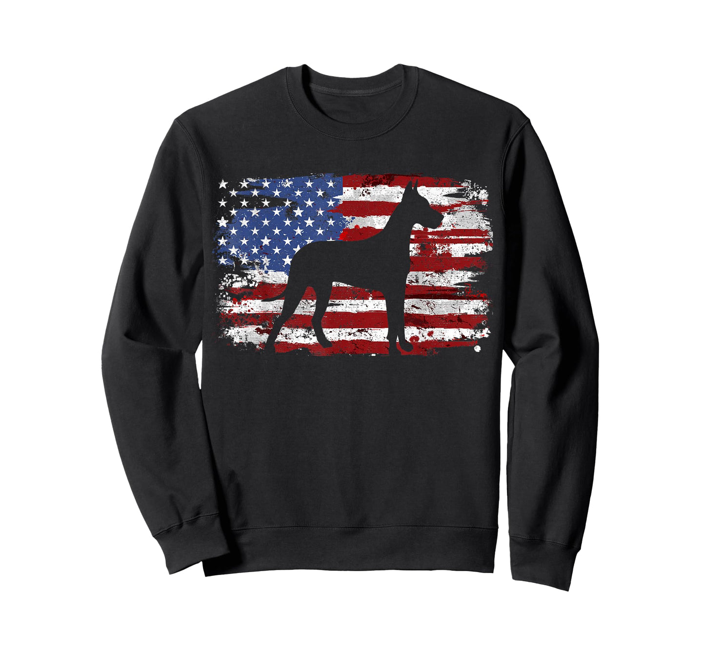 Great Dane Vintage American Flag T-Shirt