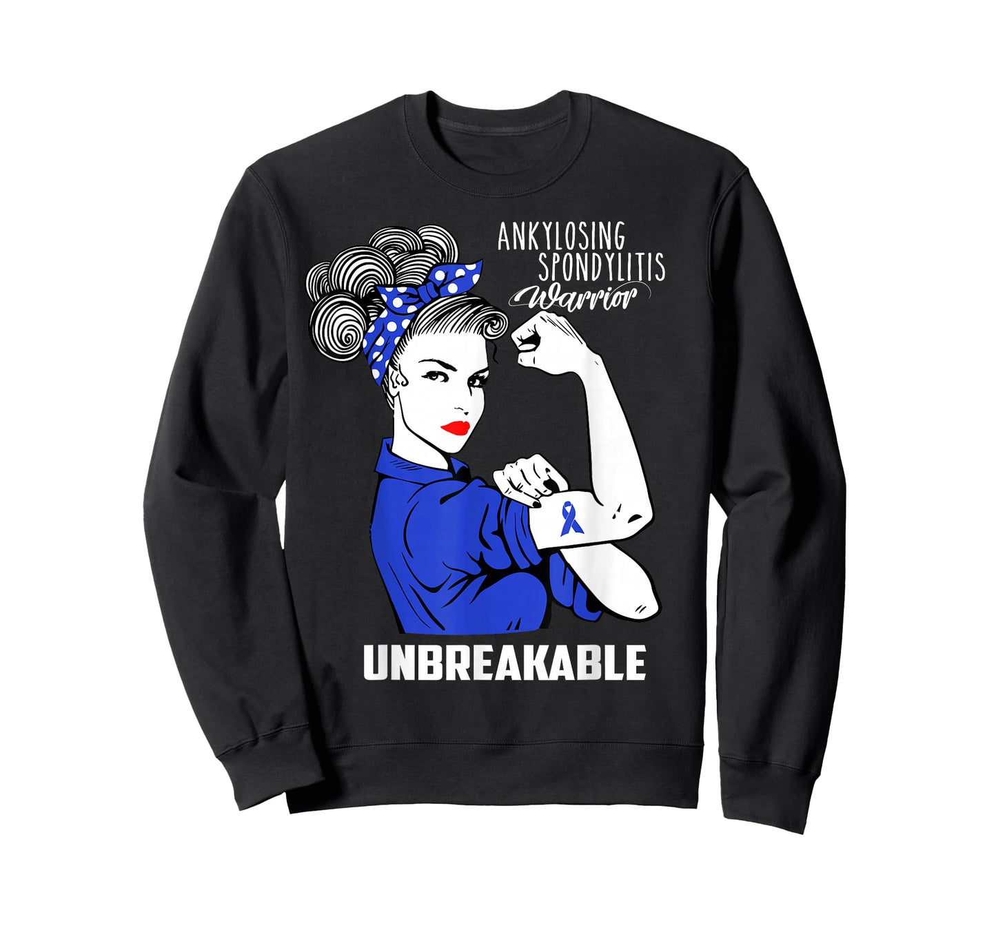 Ankylosing Spondylitis Warrior Unbreakable Shirt Awareness T-Shirt