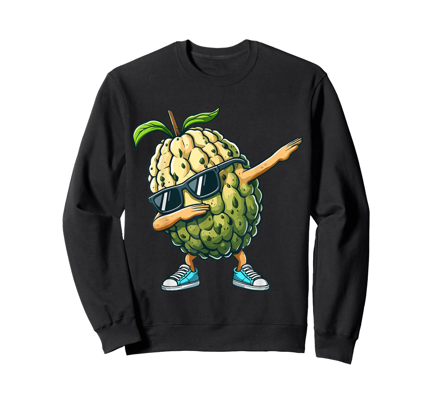 Cherimoya Dabbing Dance Sunglasses Fruit Lovers T-Shirt