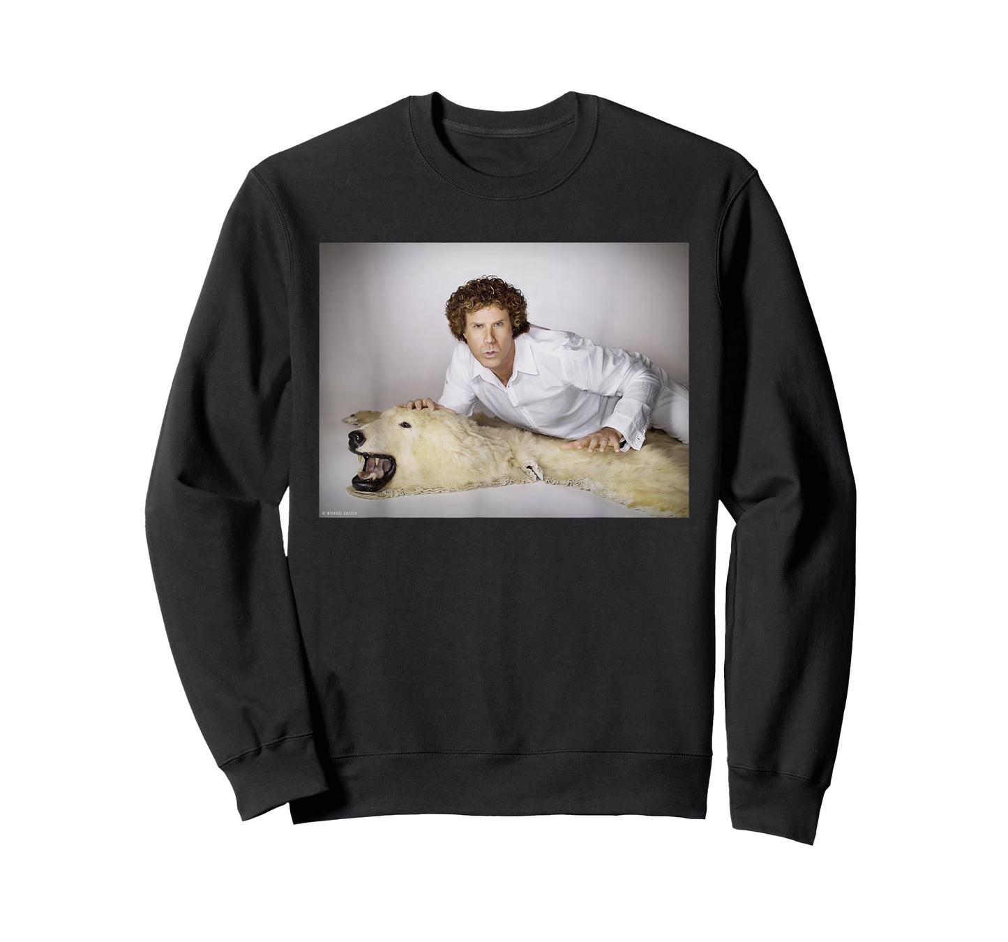 Will Ferrell Anchorman Actor Comedian By Michael Grecco T-Shirt