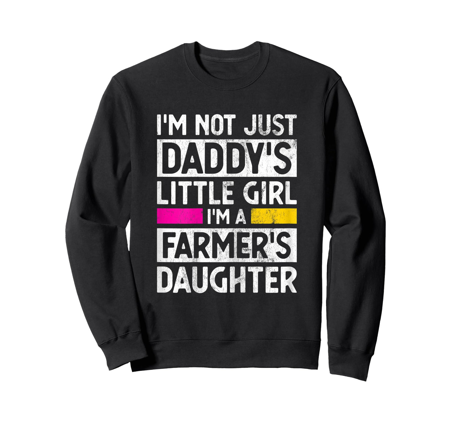 Daddy's Little Girl Farmer Daughter Farming Gag Gift Girls T-Shirt