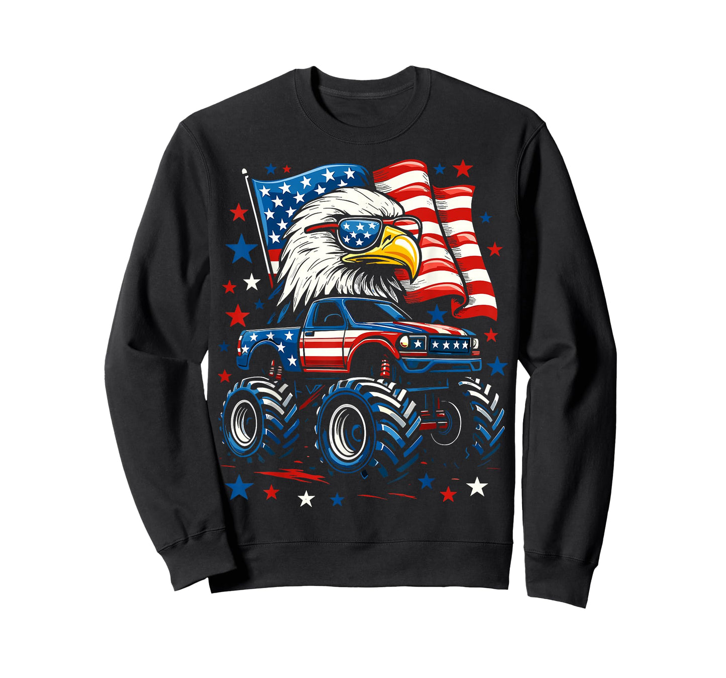 Patriotic American Flag Eagle USA T-Shirt