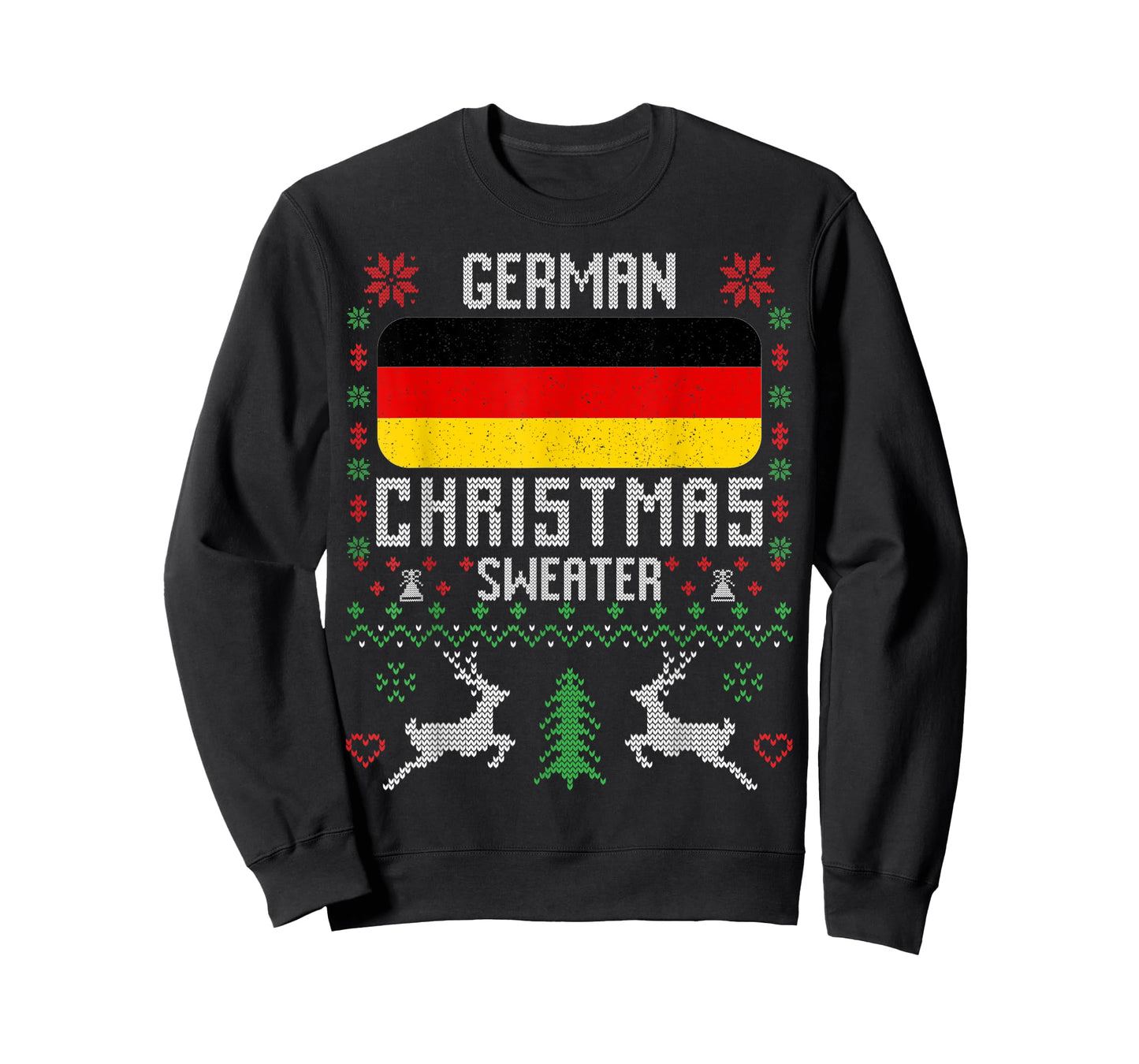 Germany Flag German Christmas Sweater T-Shirt
