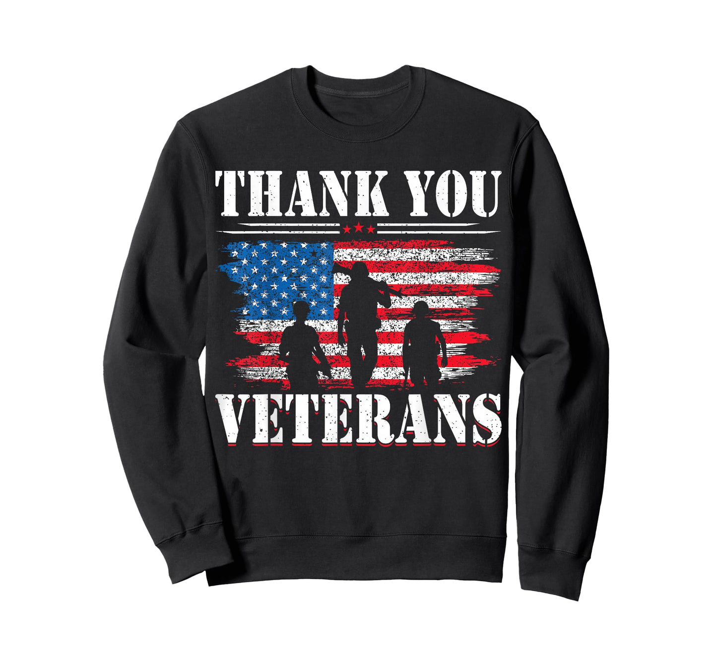 Thank You Veterans Military Veterans Day Men Women T-Shirt