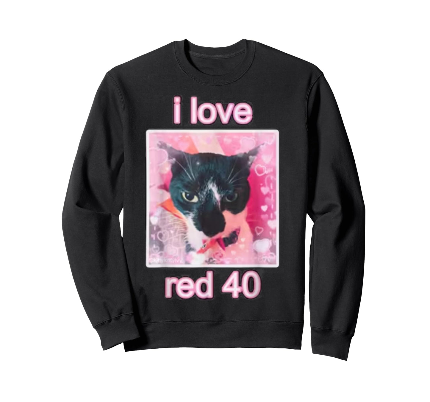 I Love Red 40 Cat Men Women Kids T-Shirt