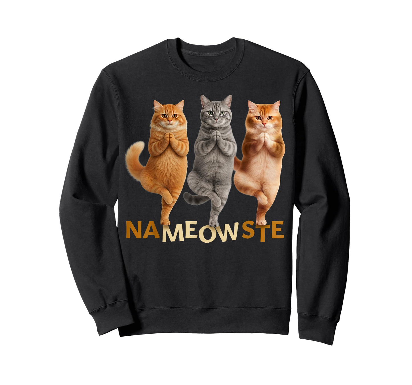 Nameowste Yoga Cat T-Shirt
