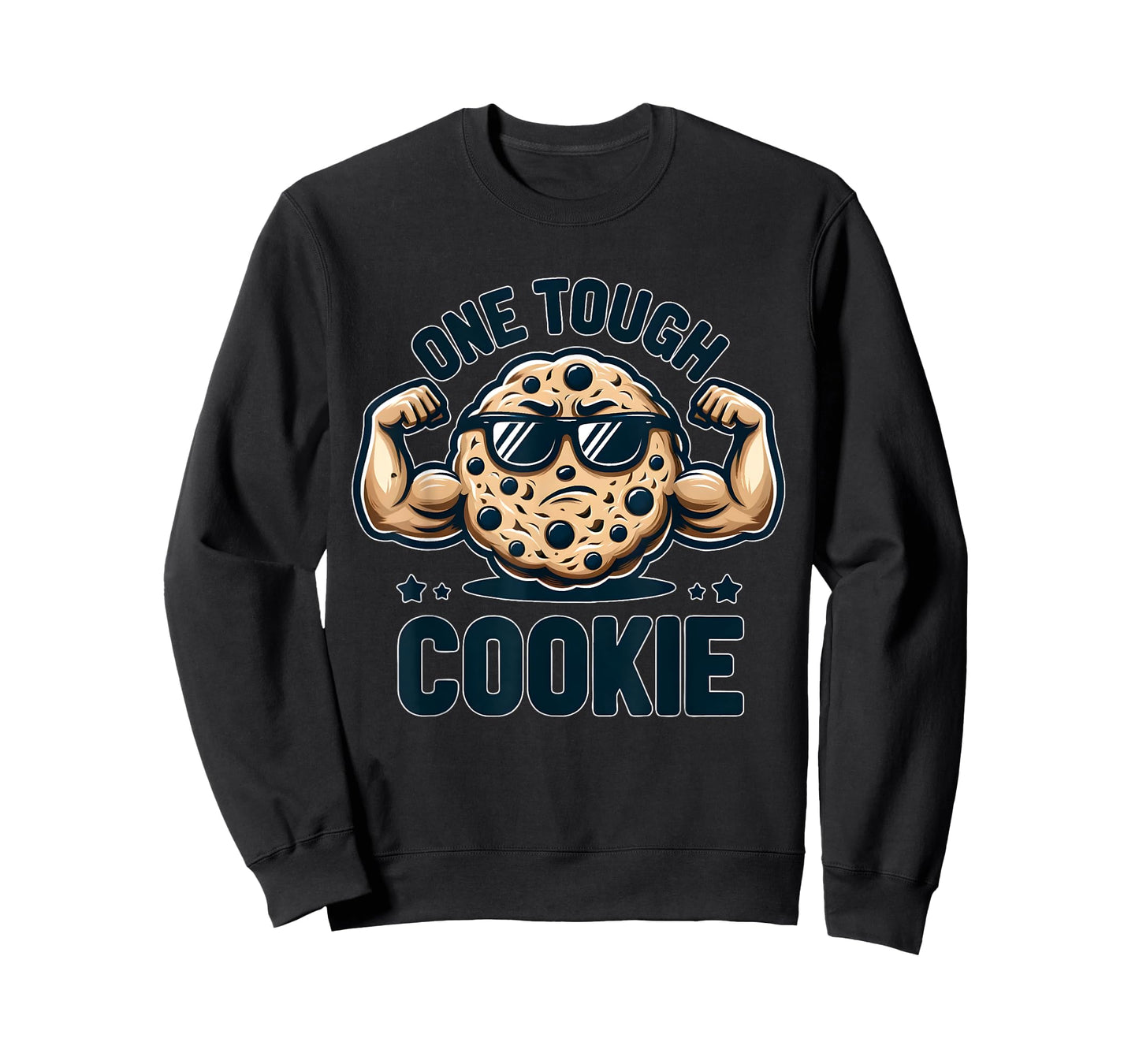 Baking Team One Tough Cookie Funny Chocolate Chip T-Shirt