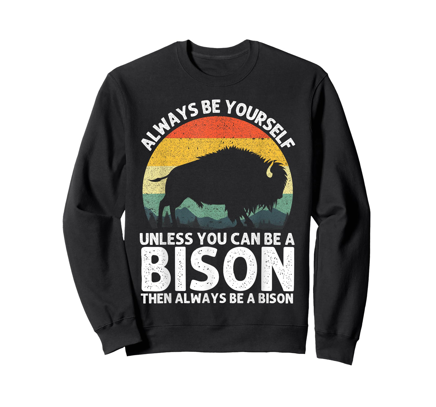Cool Bison Design for Men Women Buffalo Animal Lovers Bison T-Shirt