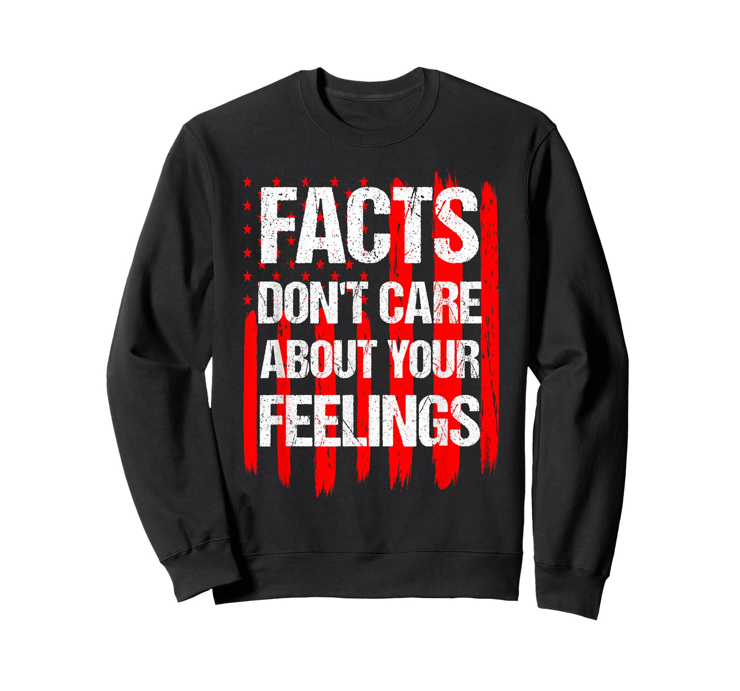 Facts Don't Care About Your Feelings Vintage American Flag T-Shirt