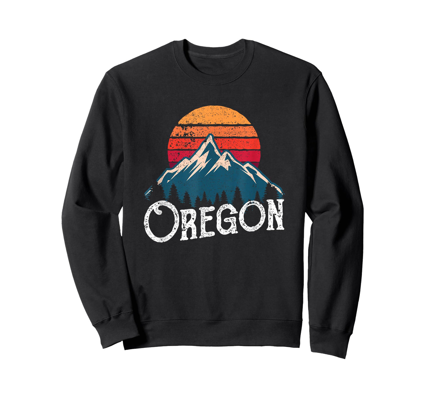 Retro Oregon OR Mountains Outdoor Wildness T-Shirt T-Shirt