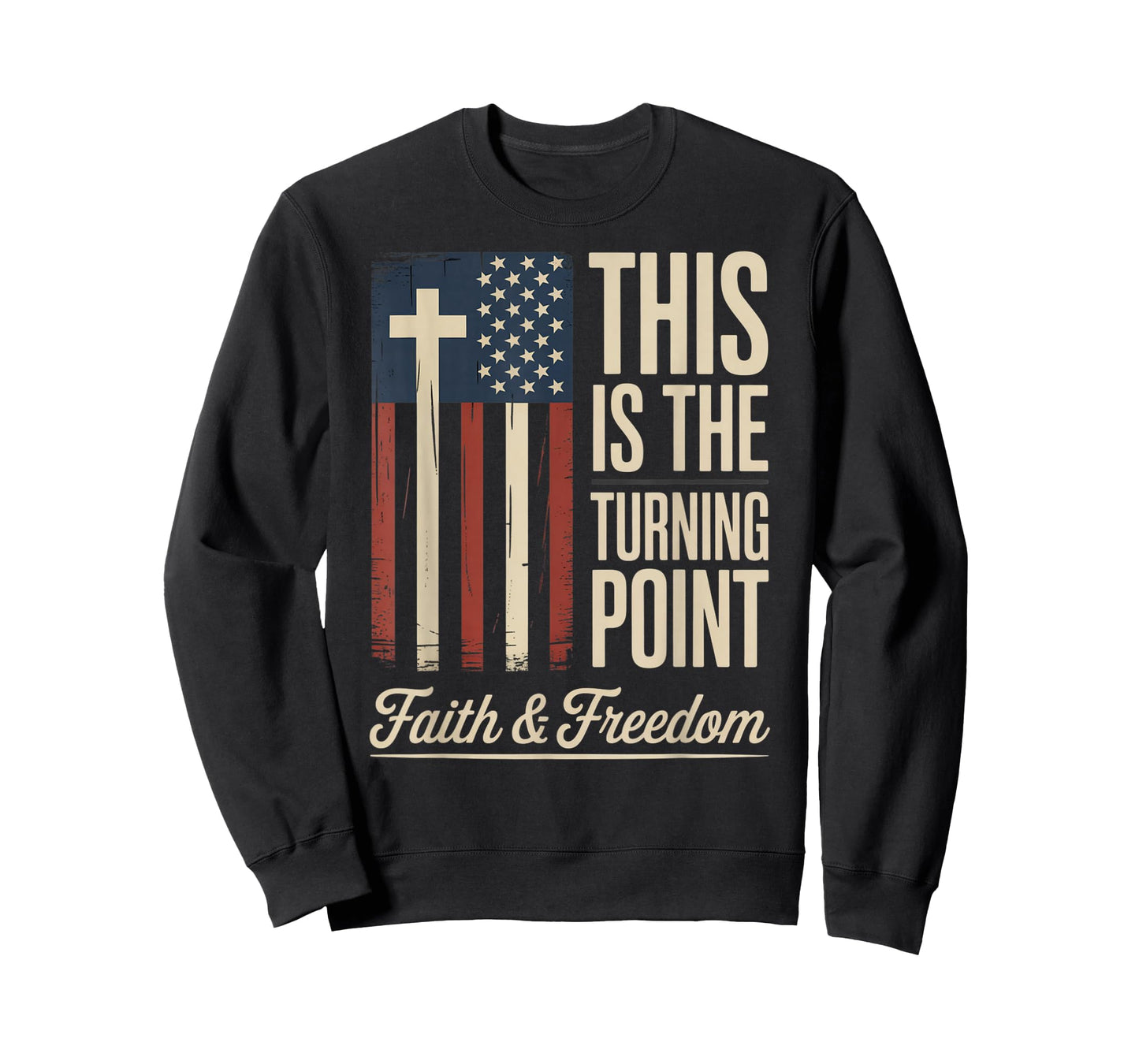 This is The Turning Point Patriotic Faith USA T-Shirt