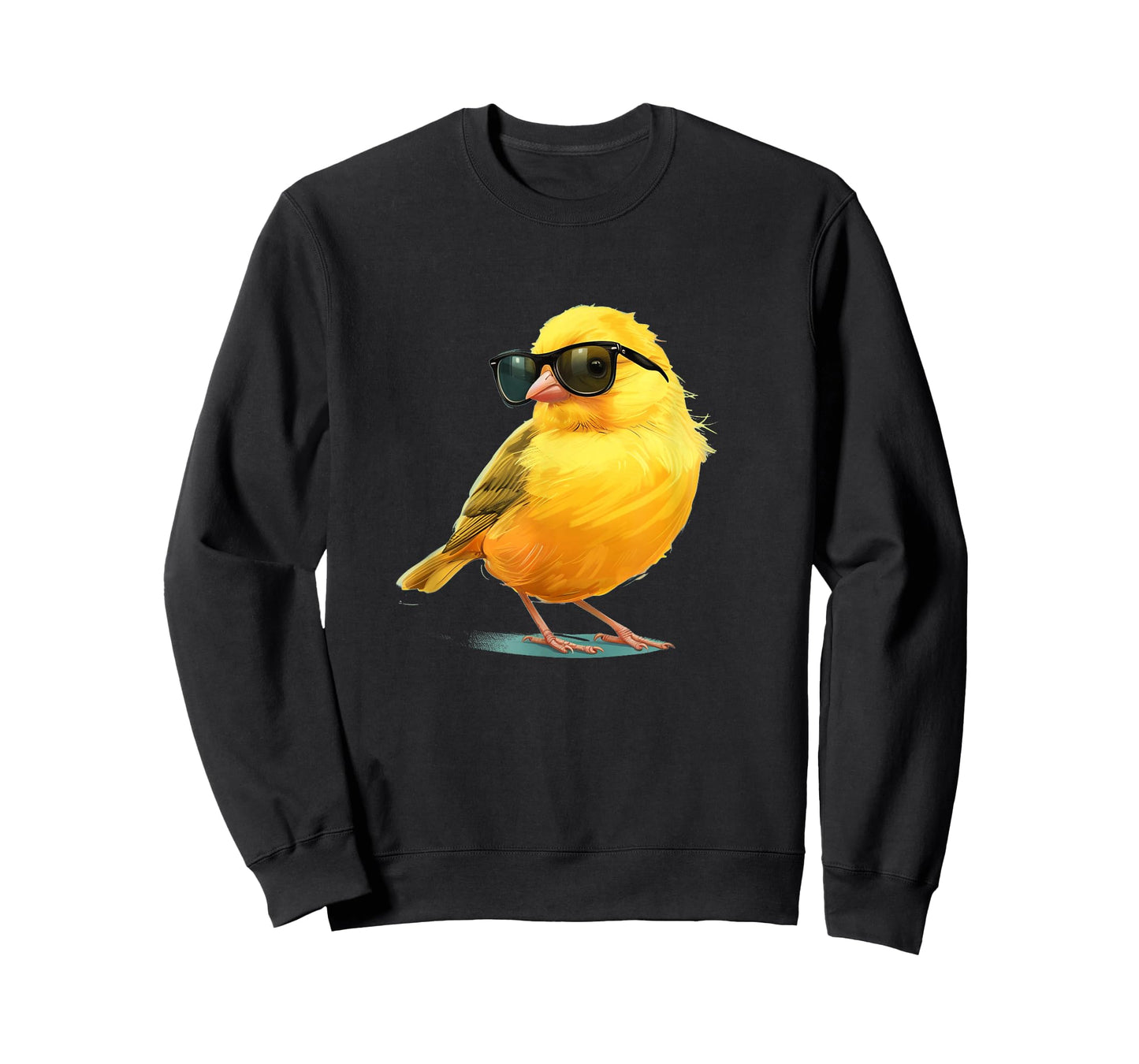 Cute yellow Bird with Sunglasses T-Shirt